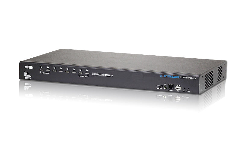 ATEN Commutateur KVM HDMI/audio USB 8 ports