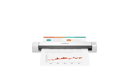 Brother DS-640 Numériseur à alimentation papier + chargeur de document 1200 x 1200 DPI A4 Blanc