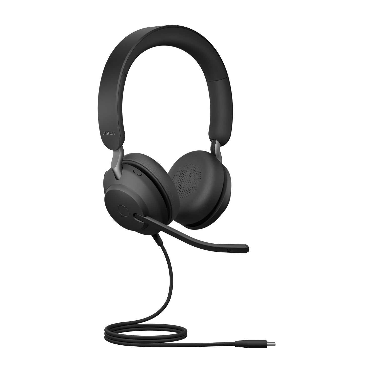 Jabra Evolve2 40 Casque Avec fil Arceau Bureau/Centre d'appels USB Type-C Bluetooth Noir