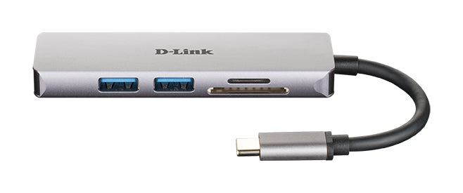 D-Link DUB-M530 station d'accueil Avec fil USB 3.2 Gen 1 (3.1 Gen 1) Type-C Aluminium