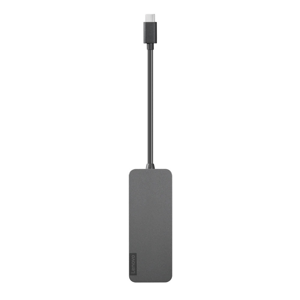 Lenovo 4X90X21427 station d'accueil USB 3.2 Gen 2 (3.1 Gen 2) Type-C Gris