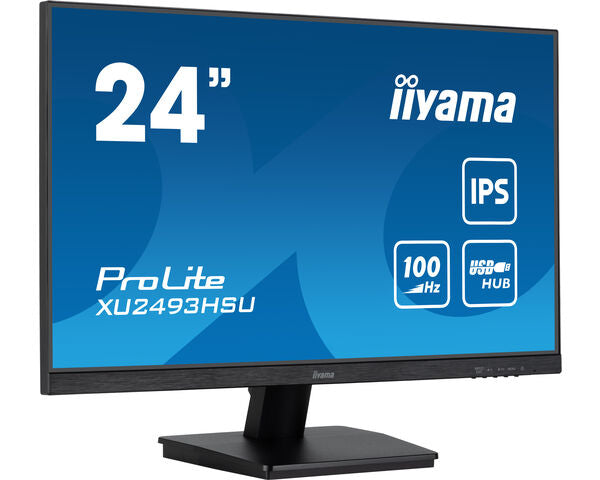 iiyama ProLite XU2493HSU-B6 écran plat de PC 61 cm (24") 1920 x 1080 pixels Full HD LED Noir