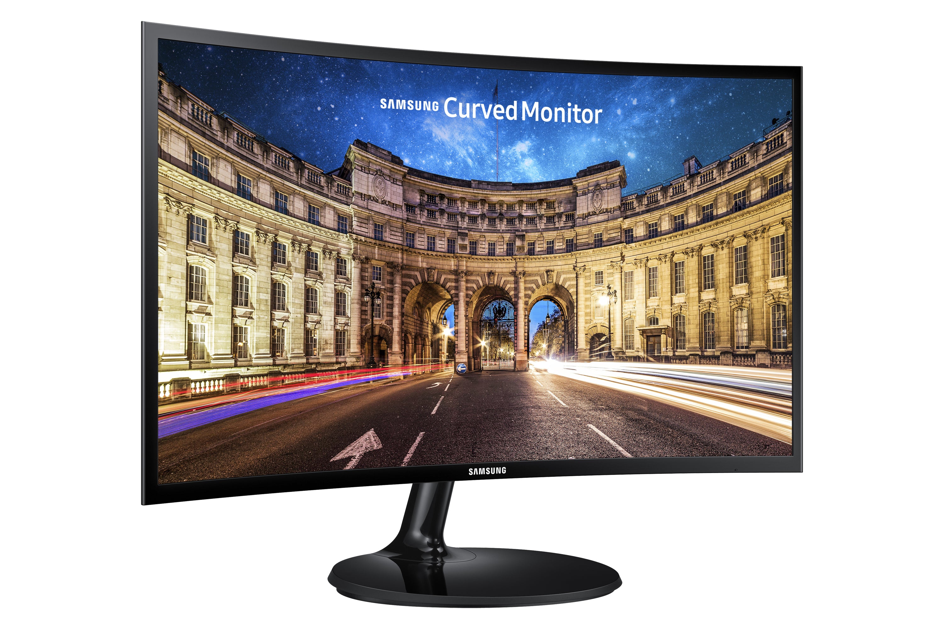 Samsung C24F390FHR écran plat de PC 59,7 cm (23.5") 1920 x 1080 pixels Full HD LCD Noir