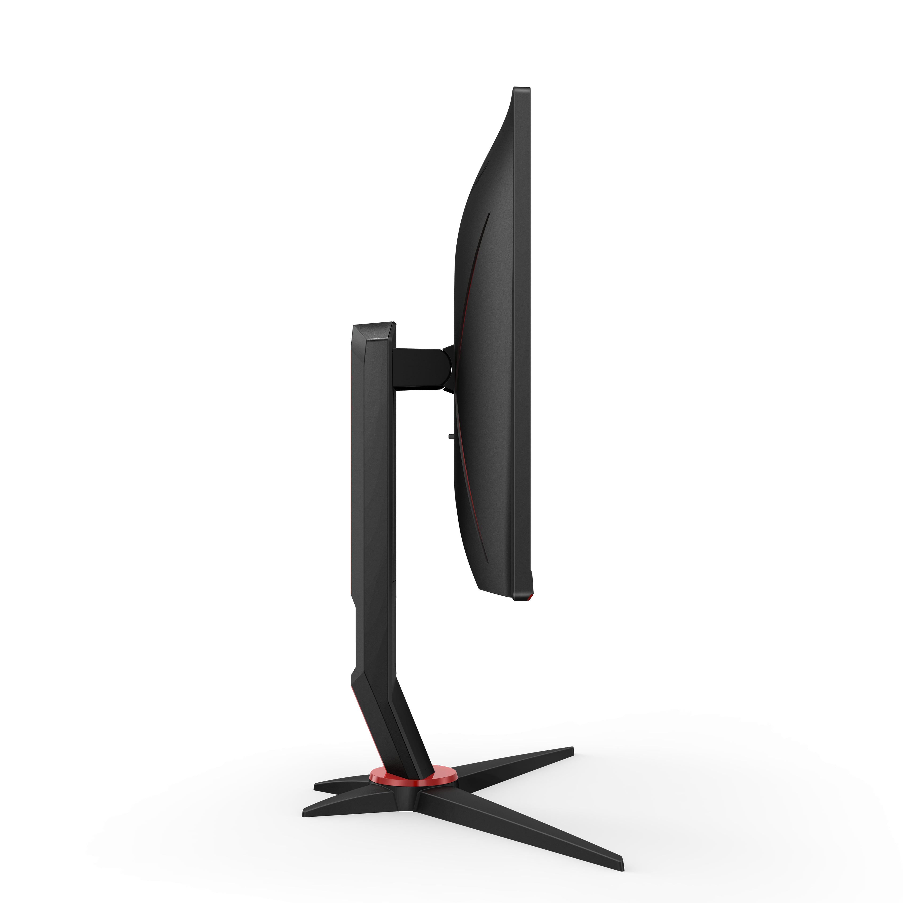 AOC 24G2SPU/BK écran plat de PC 60,5 cm (23.8") 1920 x 1080 pixels Full HD Noir, Rouge