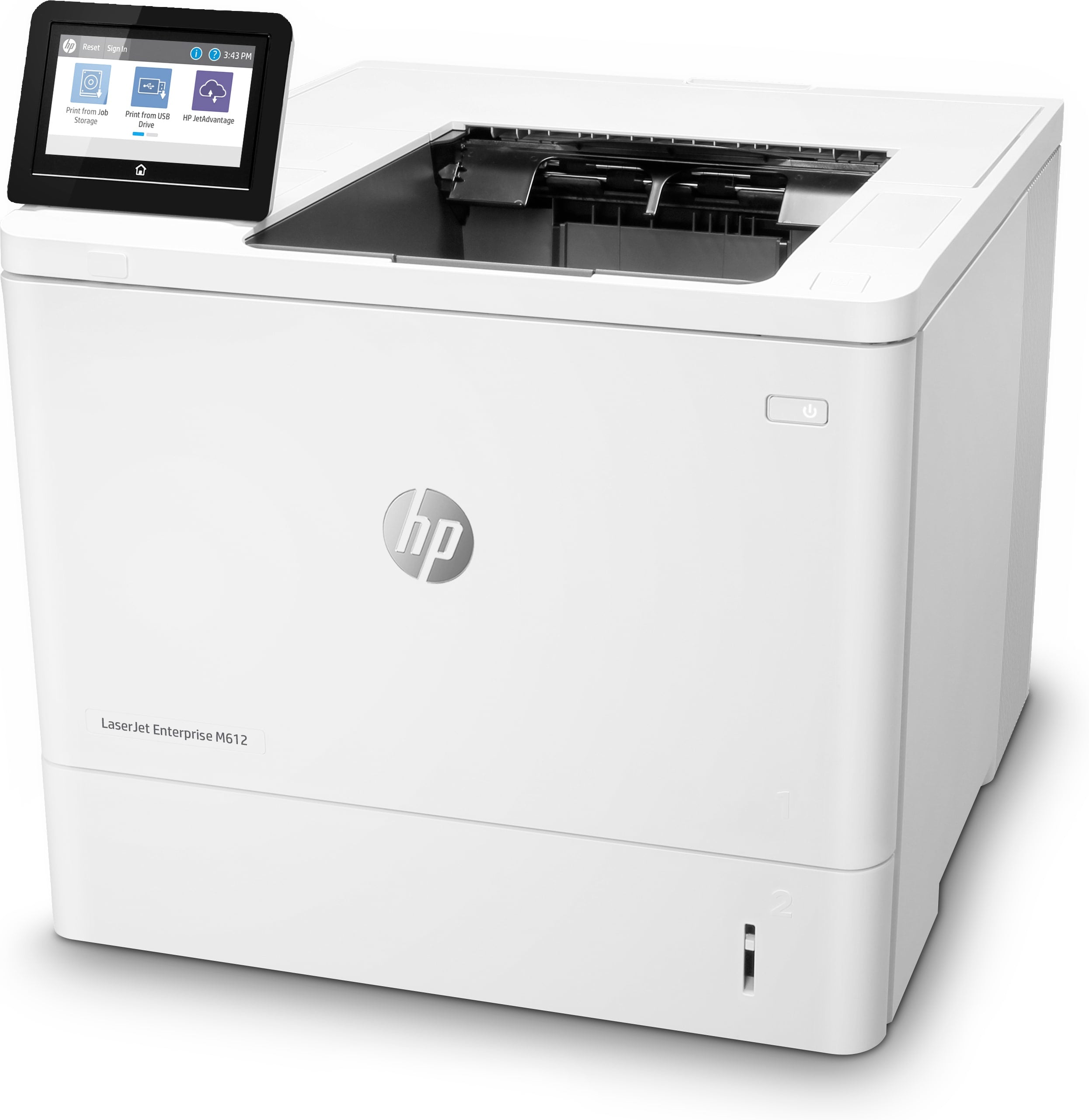HP LaserJet Enterprise M612dn, Imprimer, Impression recto verso