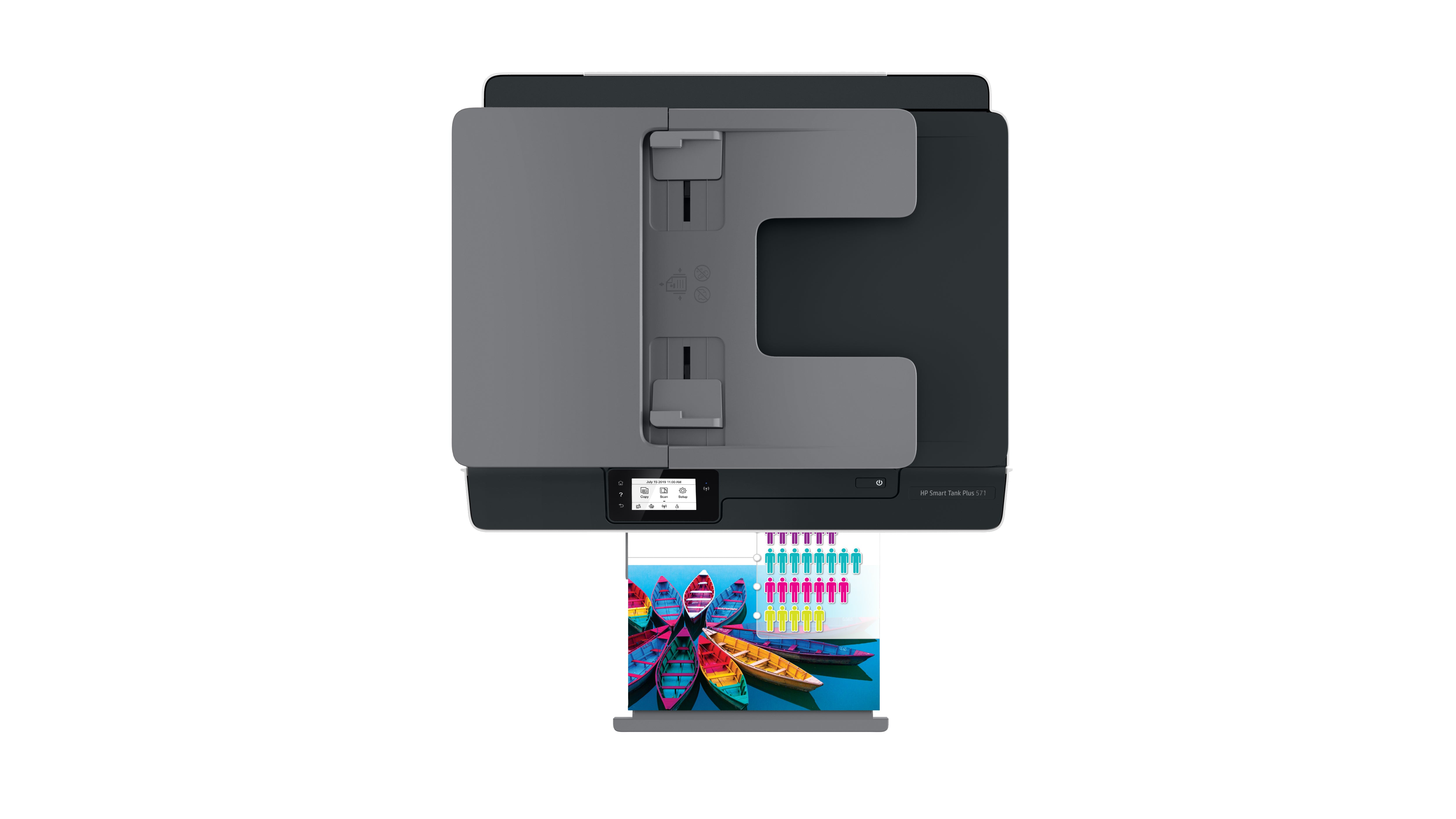 HP Smart Tank 530 Wireless All-in-One A jet d'encre thermique A4 4800 x 1200 DPI 11 ppm Wifi