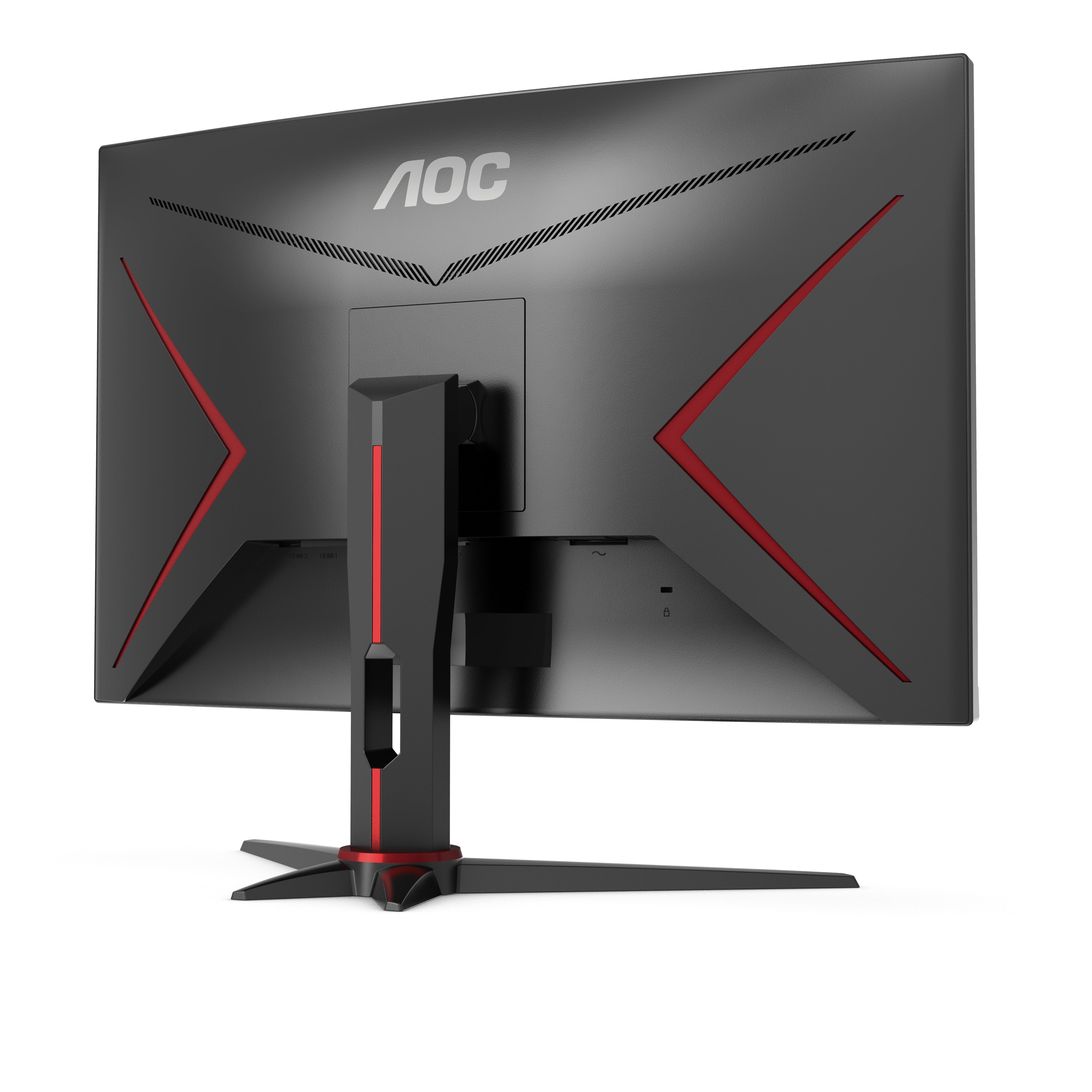AOC G2 C27G2E/BK écran plat de PC 68,6 cm (27") 1920 x 1080 pixels Full HD Noir, Rouge