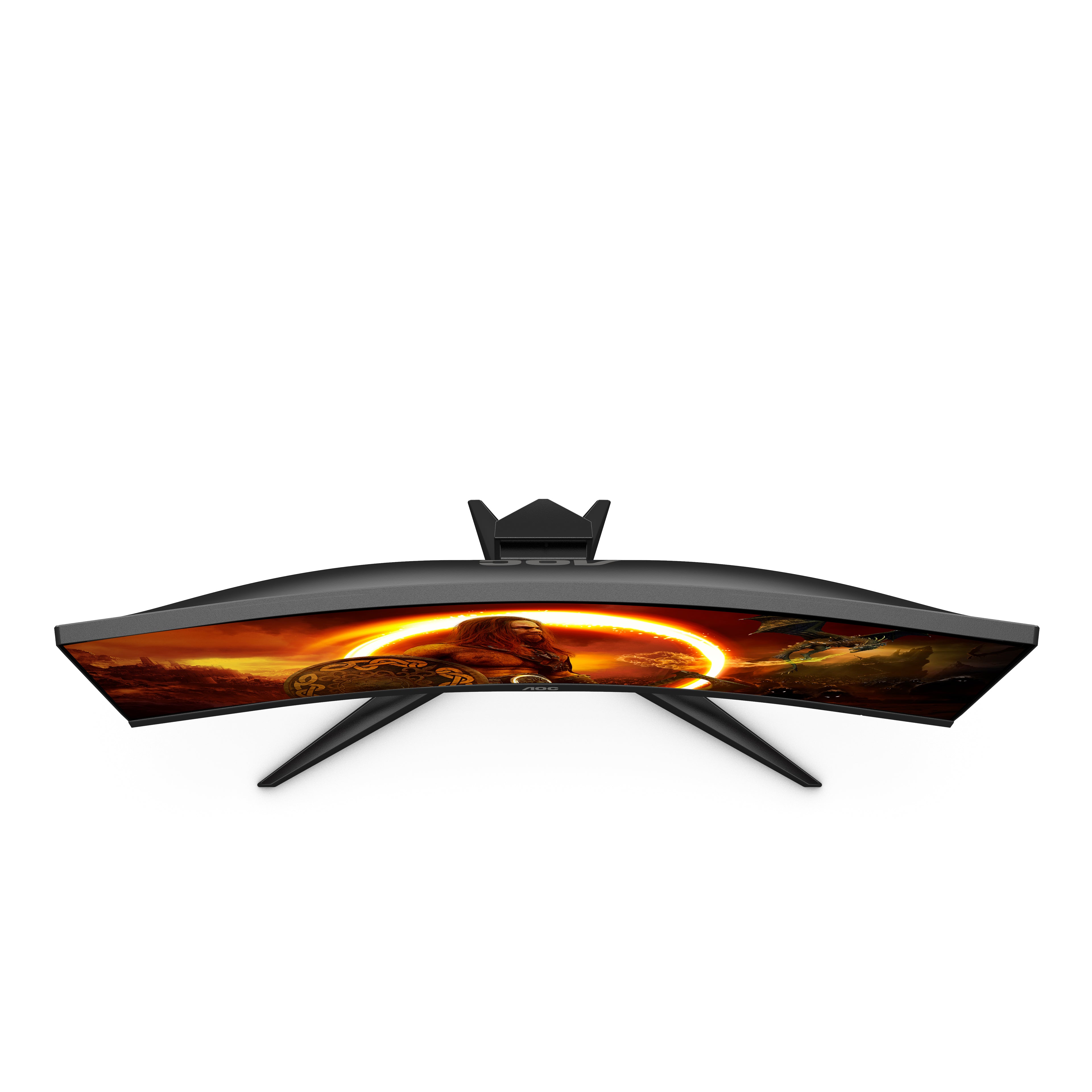 AOC G2 C27G2E/BK écran plat de PC 68,6 cm (27") 1920 x 1080 pixels Full HD Noir, Rouge