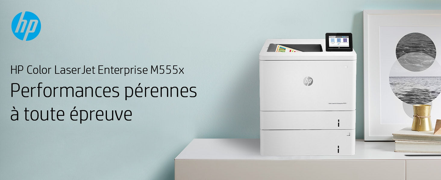 HP Color LaserJet Enterprise M555x, Imprimer, Impression recto-verso