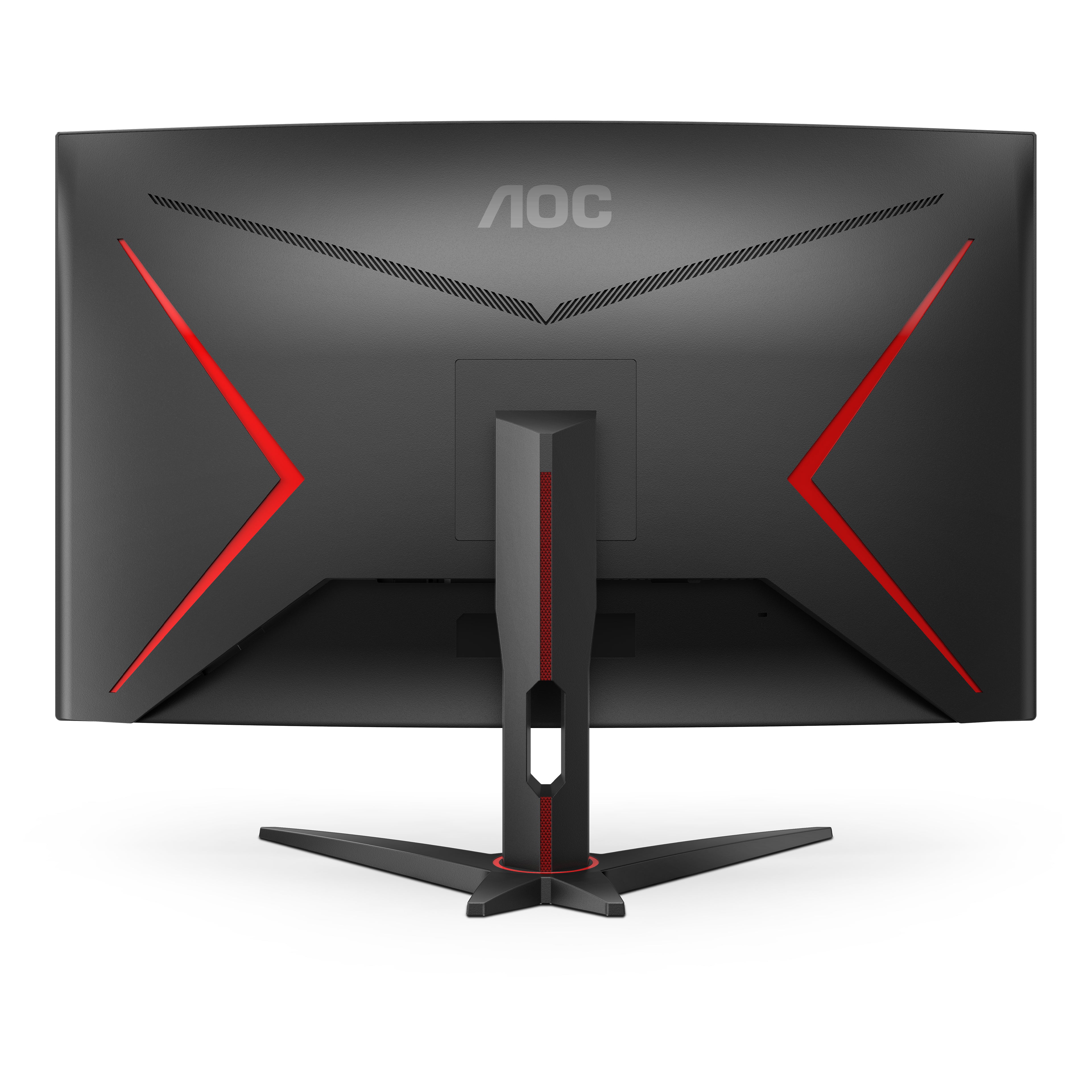 AOC G2 C32G2ZE/BK écran plat de PC 80 cm (31.5") 1920 x 1080 pixels Full HD LED Noir, Rouge