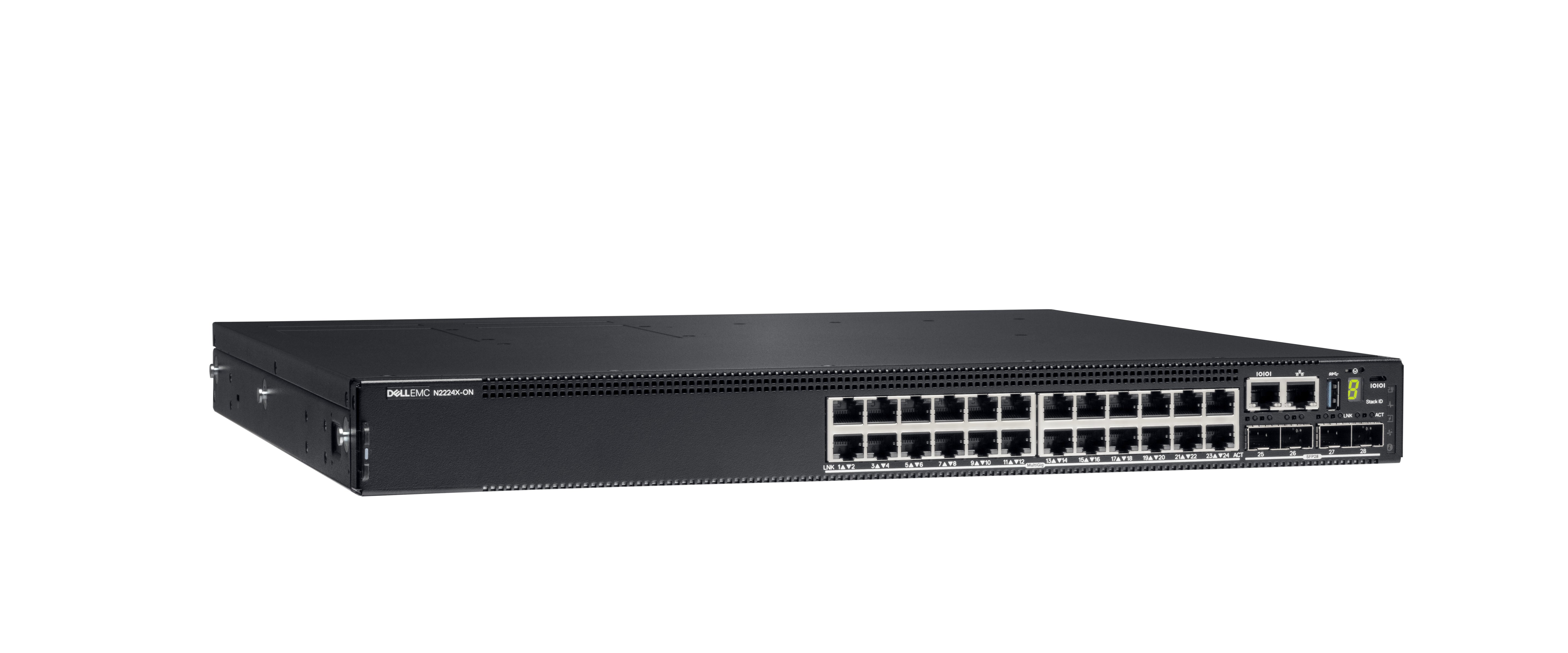 DELL N2224X-ON Géré L3 2.5G Ethernet (100/1000/2500) 1U Noir