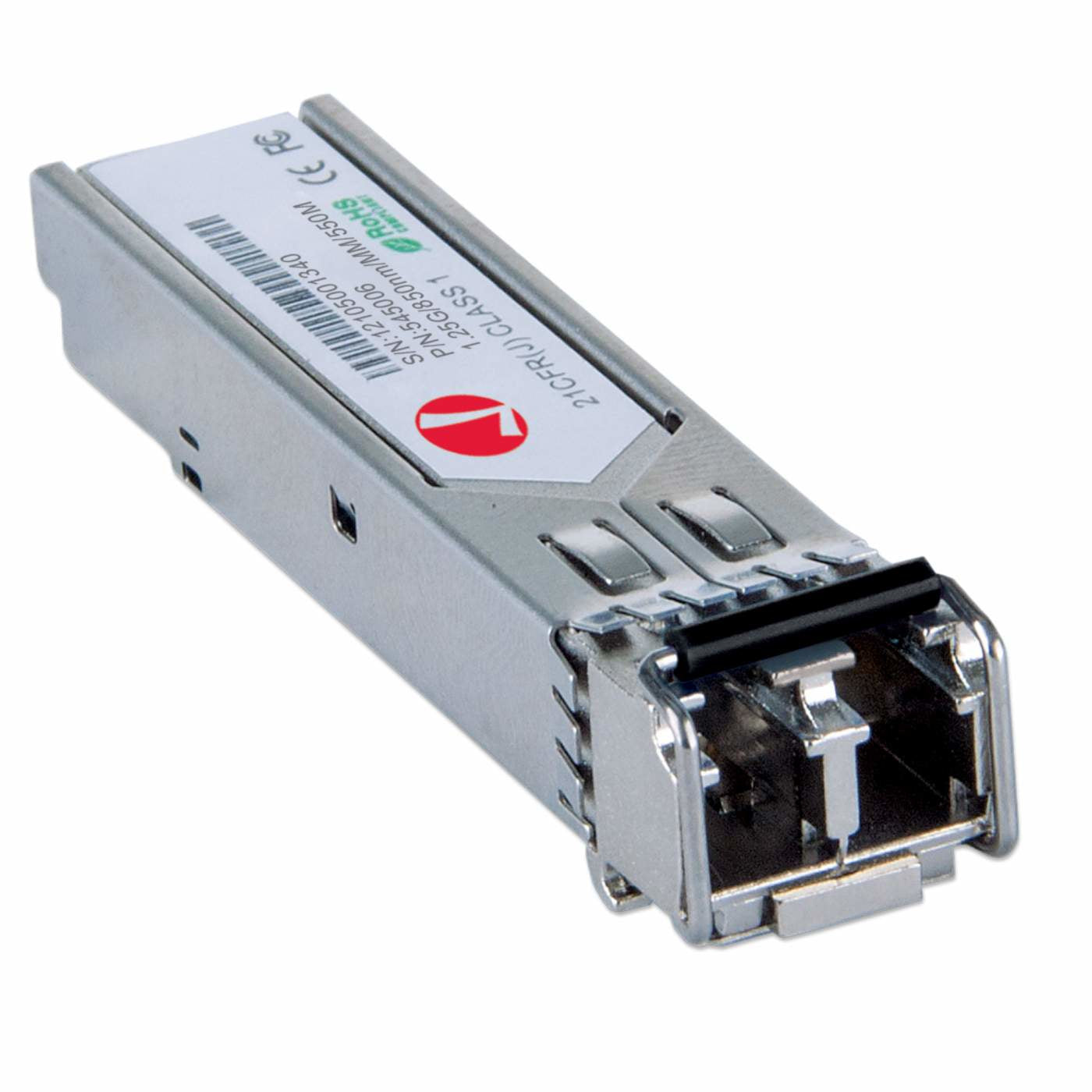Intellinet 545006 module émetteur-récepteur de réseau Fibre optique 1000 Mbit/s SFP 850 nm