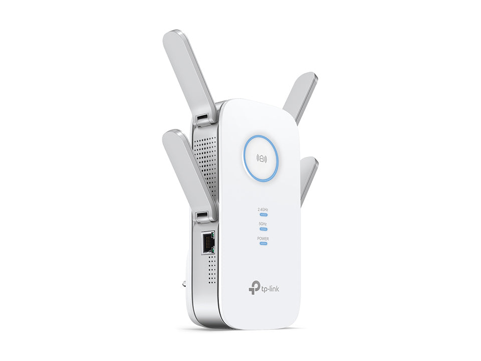 TP-Link RE650 prolongateur réseau Émetteur réseau Blanc 10, 100, 1000 Mbit/s