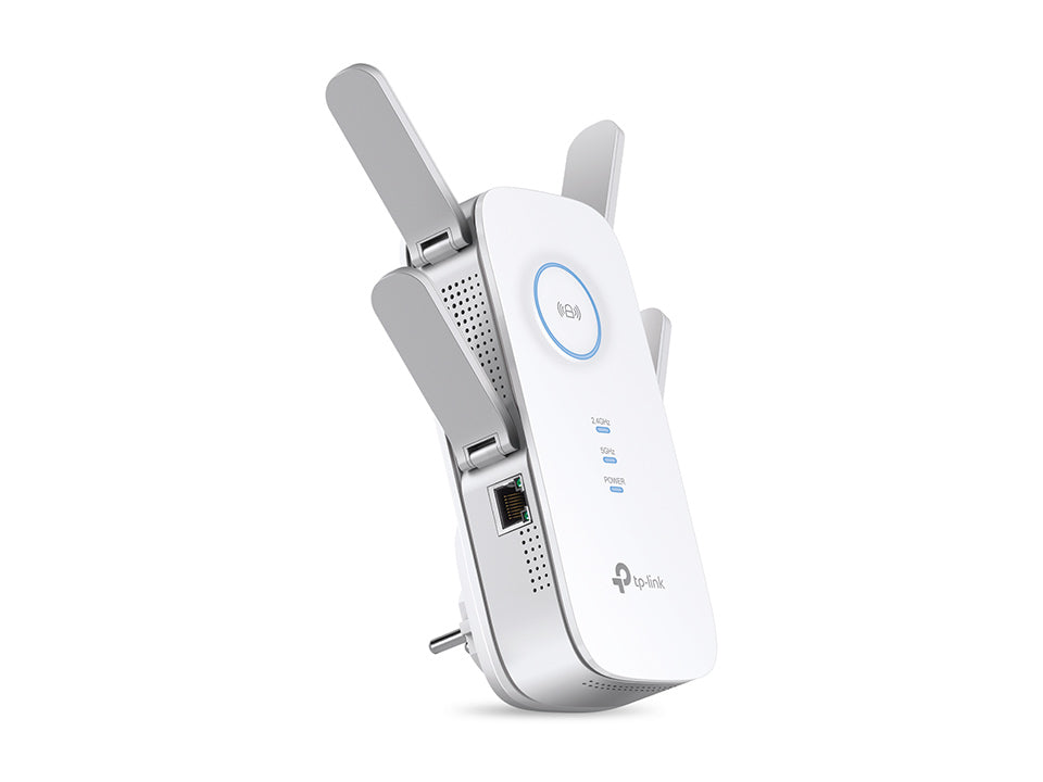 TP-Link RE650 prolongateur réseau Émetteur réseau Blanc 10, 100, 1000 Mbit/s