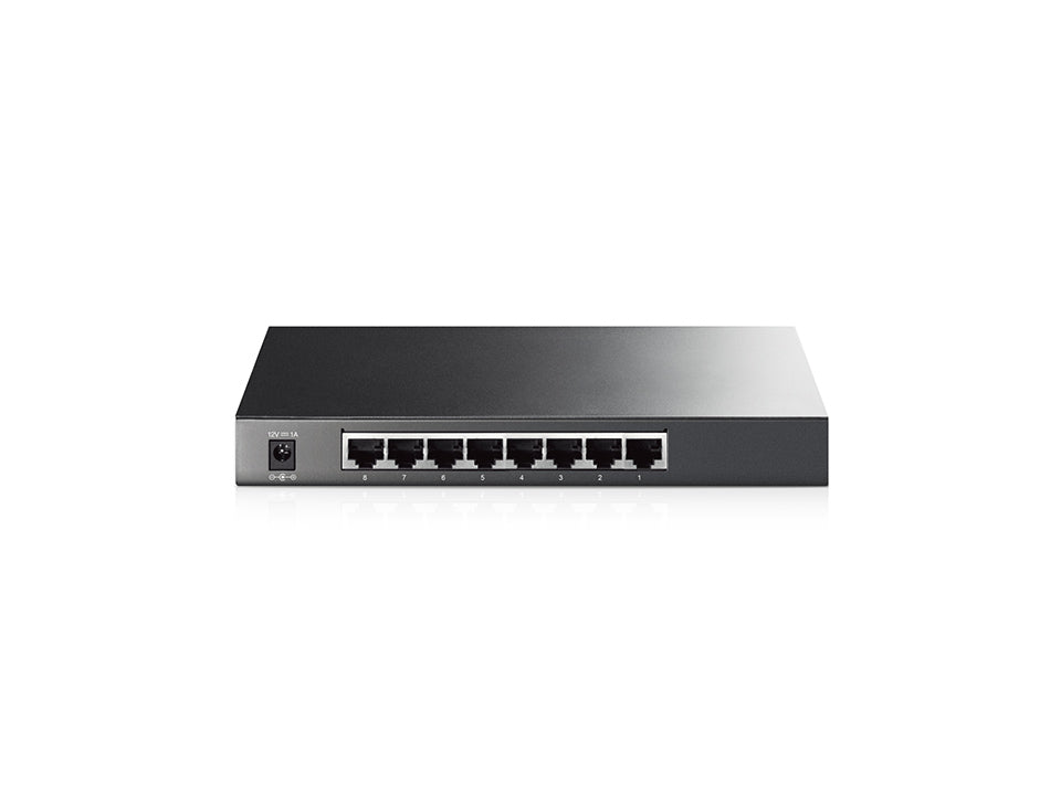 TP-Link JetStream TL-SG2008 commutateur réseau Géré L2/L2+ Gigabit Ethernet (10/100/1000) Noir