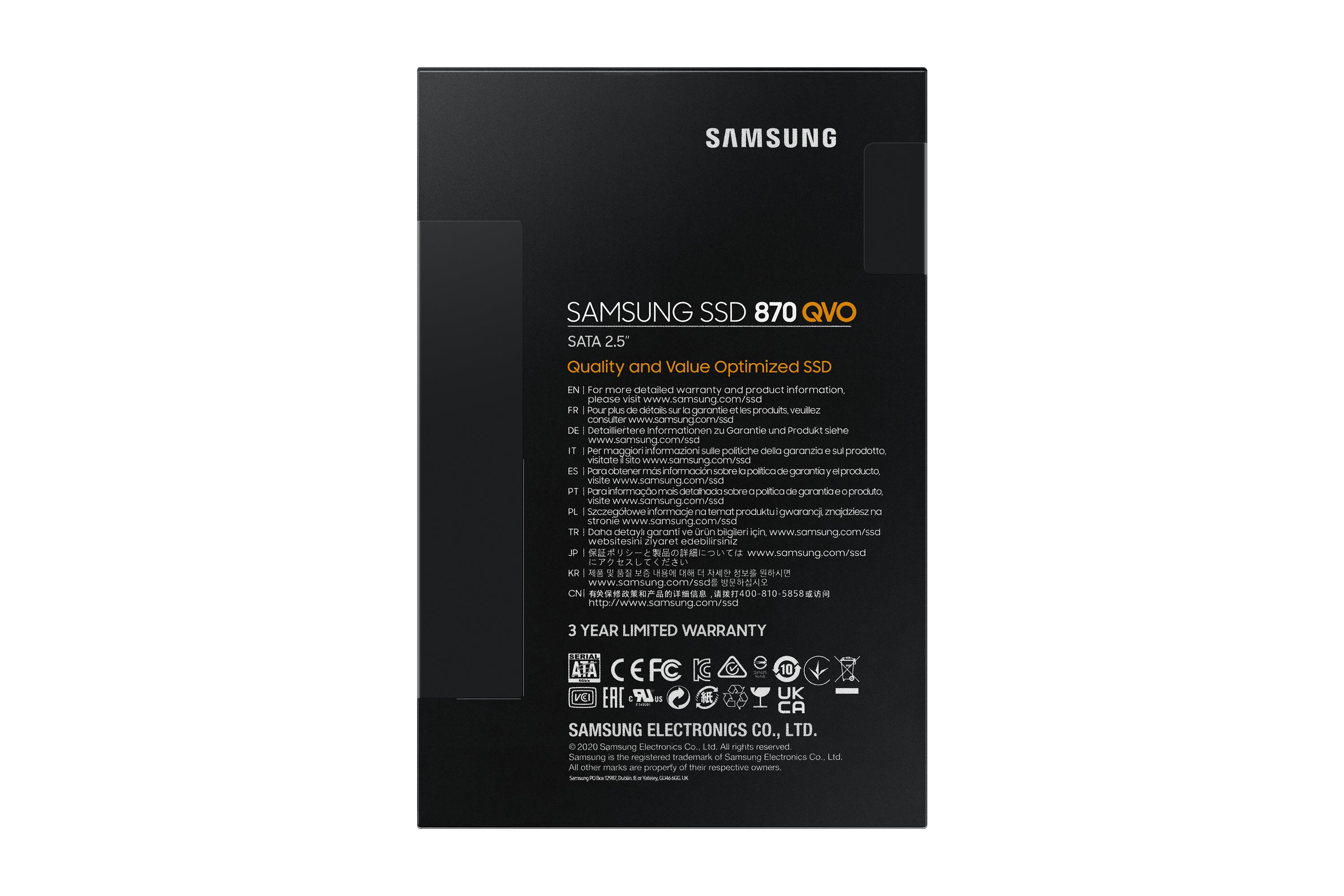 Samsung MZ-77Q2T0 2 To 2.5" Série ATA III V-NAND MLC