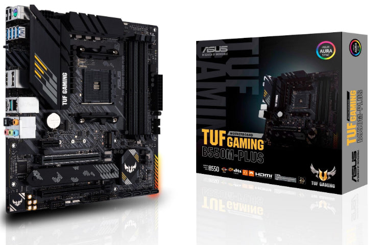 ASUS TUF GAMING B550M PLUS AMD B550 Emplacement AM4 micro ATX