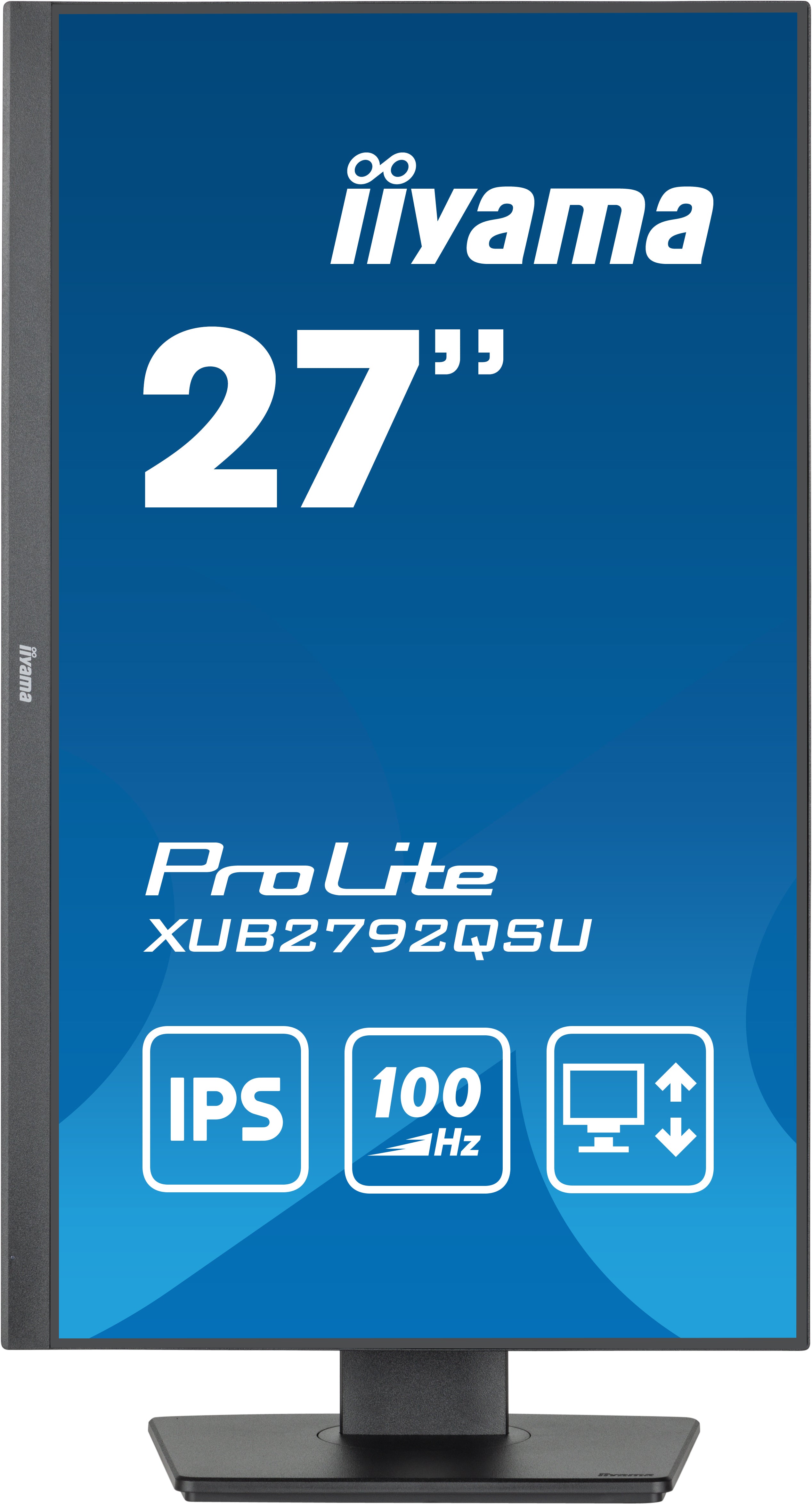 iiyama ProLite XUB2792QSU-B6 écran plat de PC 68,6 cm (27") 2560 x 1440 pixels Full HD LED Noir