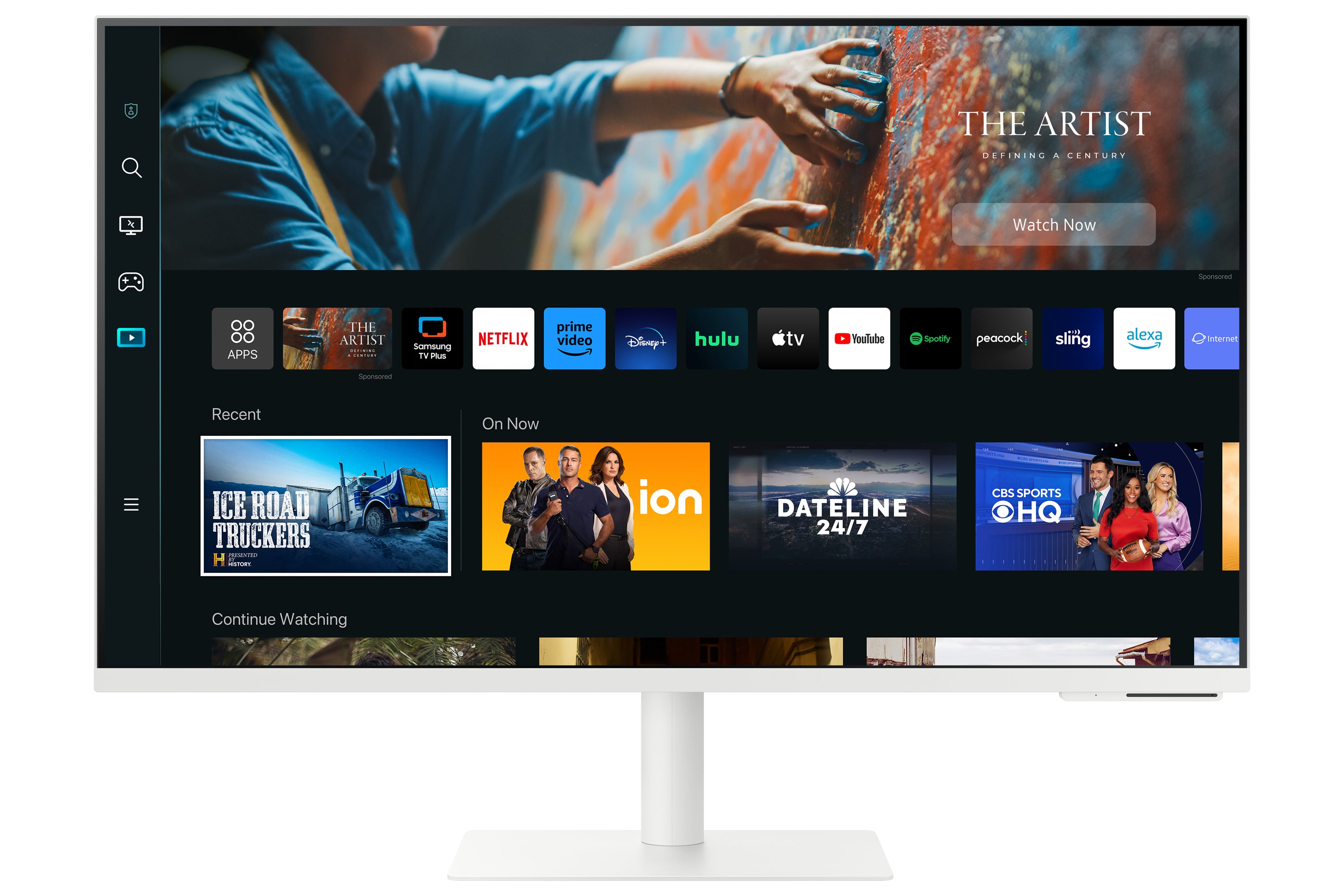 Samsung M70C écran plat de PC 81,3 cm (32") 3840 x 2160 pixels 4K Ultra HD LED Blanc