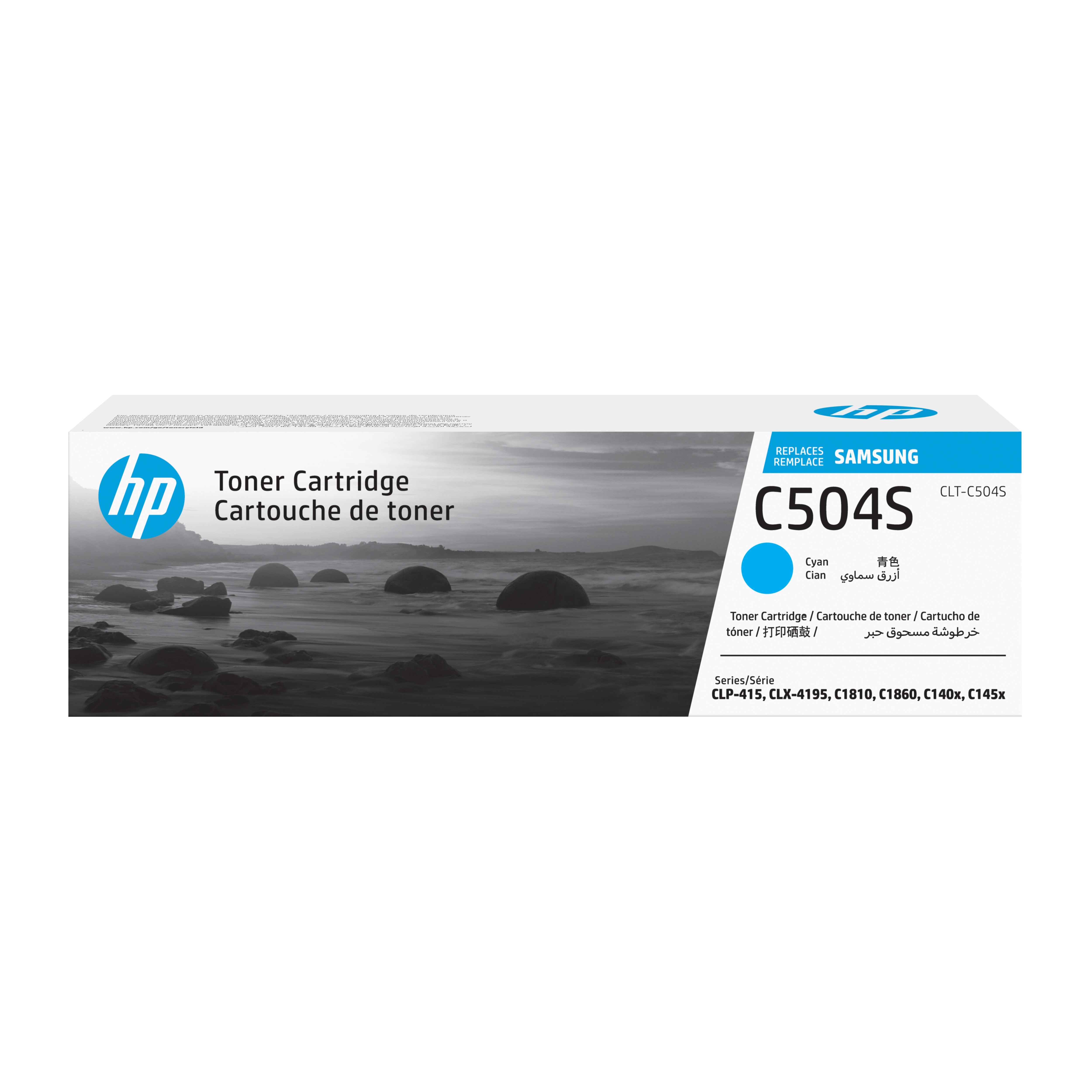 Samsung CLT-C504S Toner cyan authentique