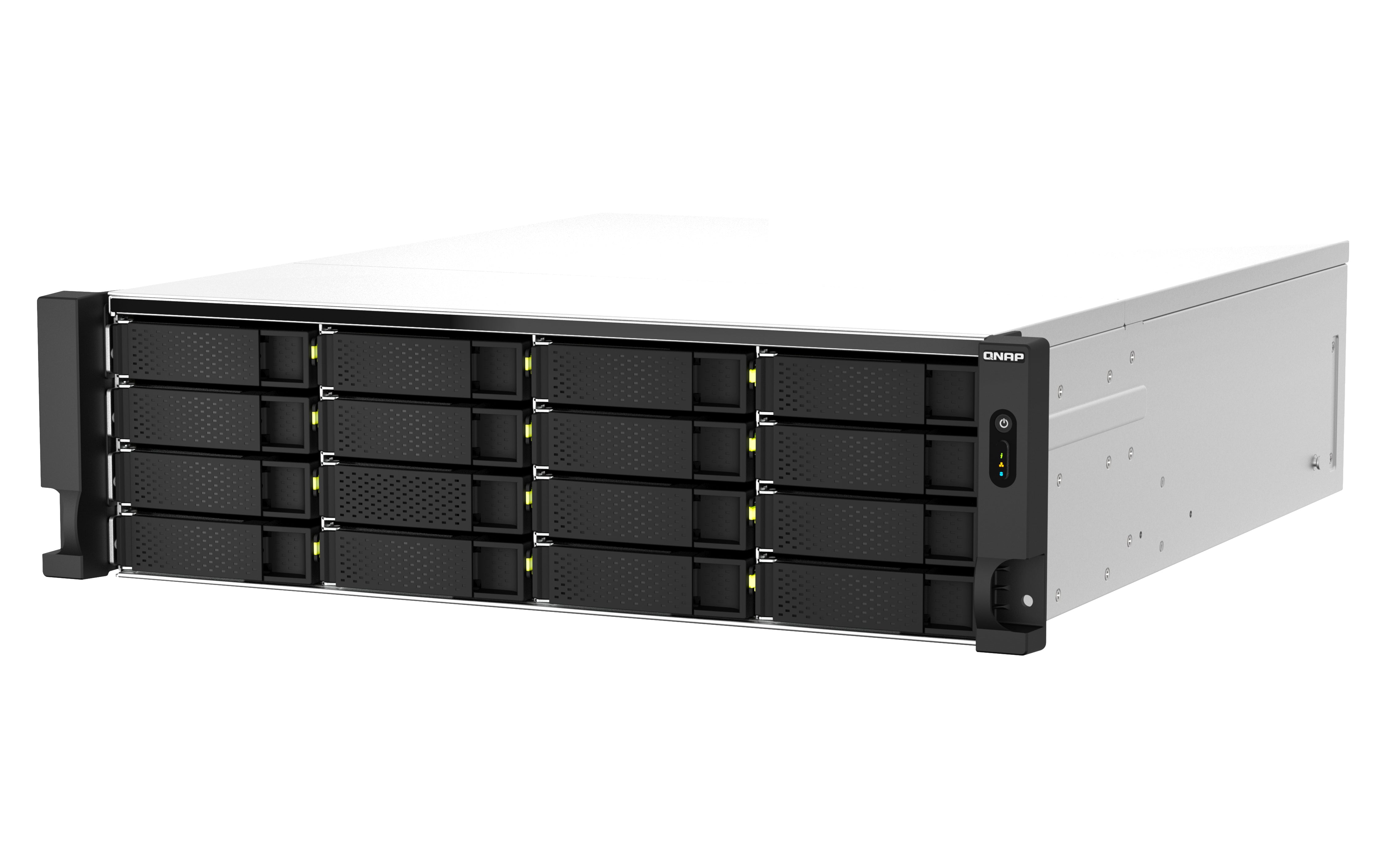 QNAP TS-H2287XU-RP NAS Rack (3 U) Intel Xeon E E-2378 64 Go DDR4 0 To QuTS hero Noir, Blanc