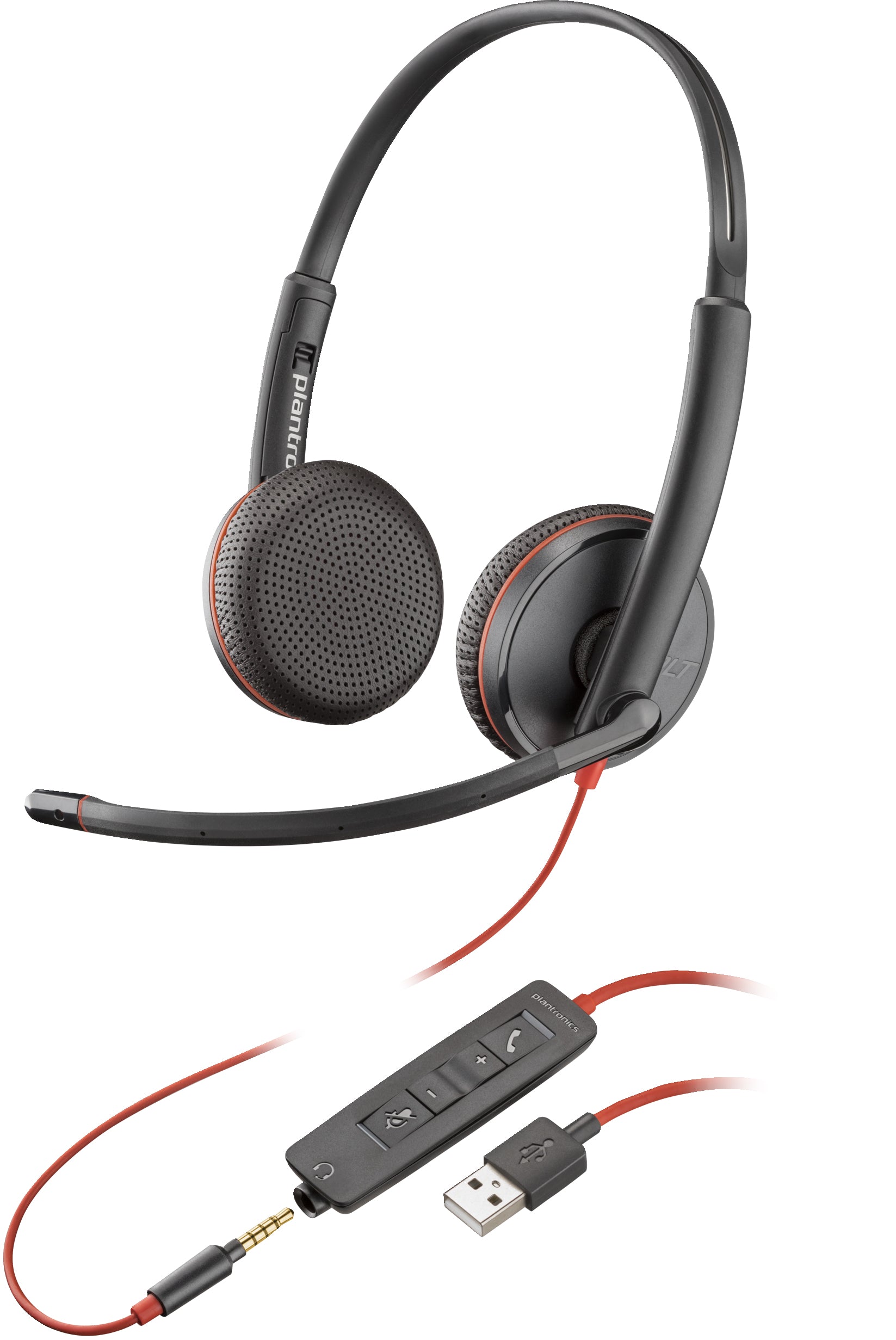 POLY Micro-casque Blackwire 3225 stéréo USB-A