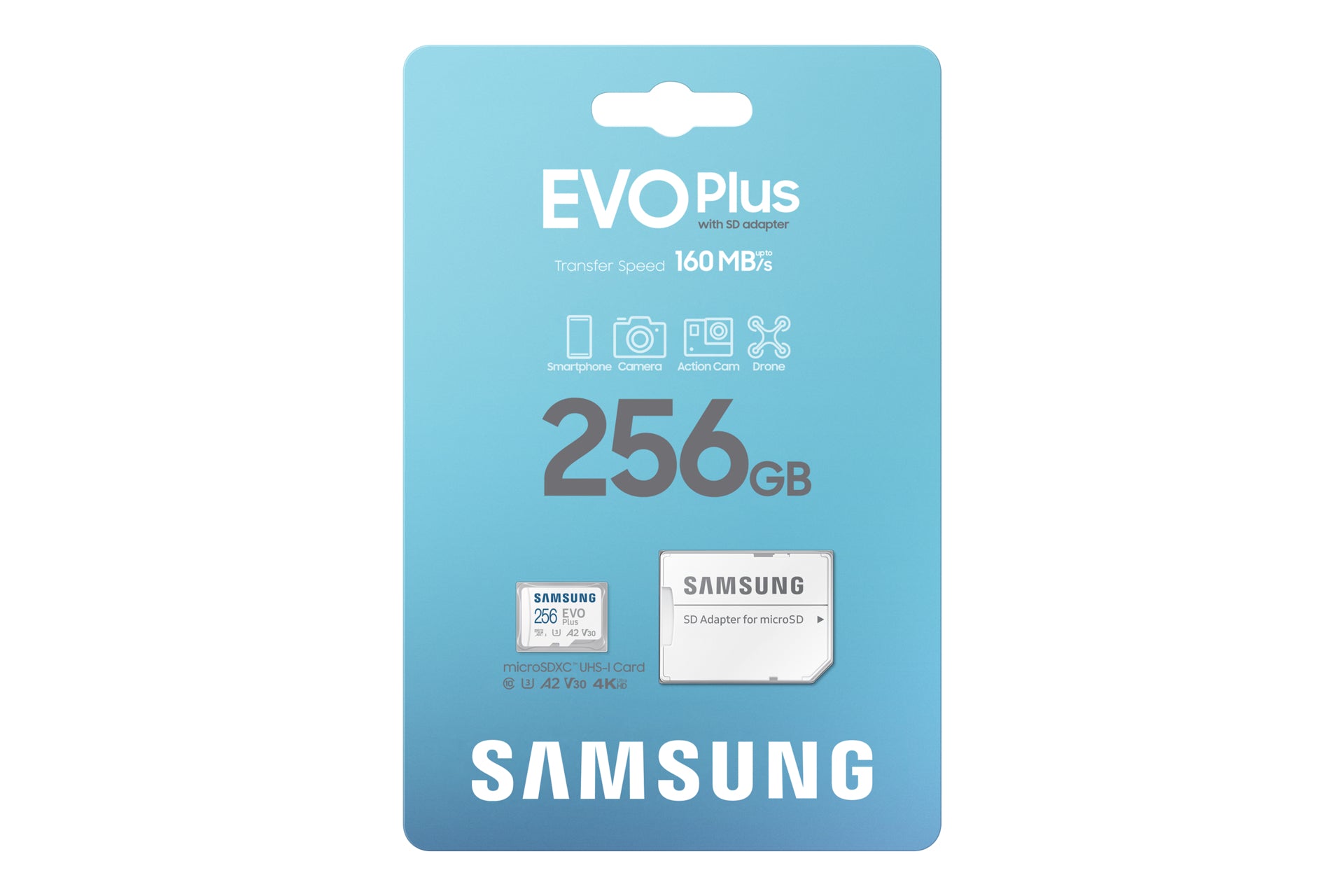 Samsung Carte MicroSD EVO Plus (2024) 256 Go