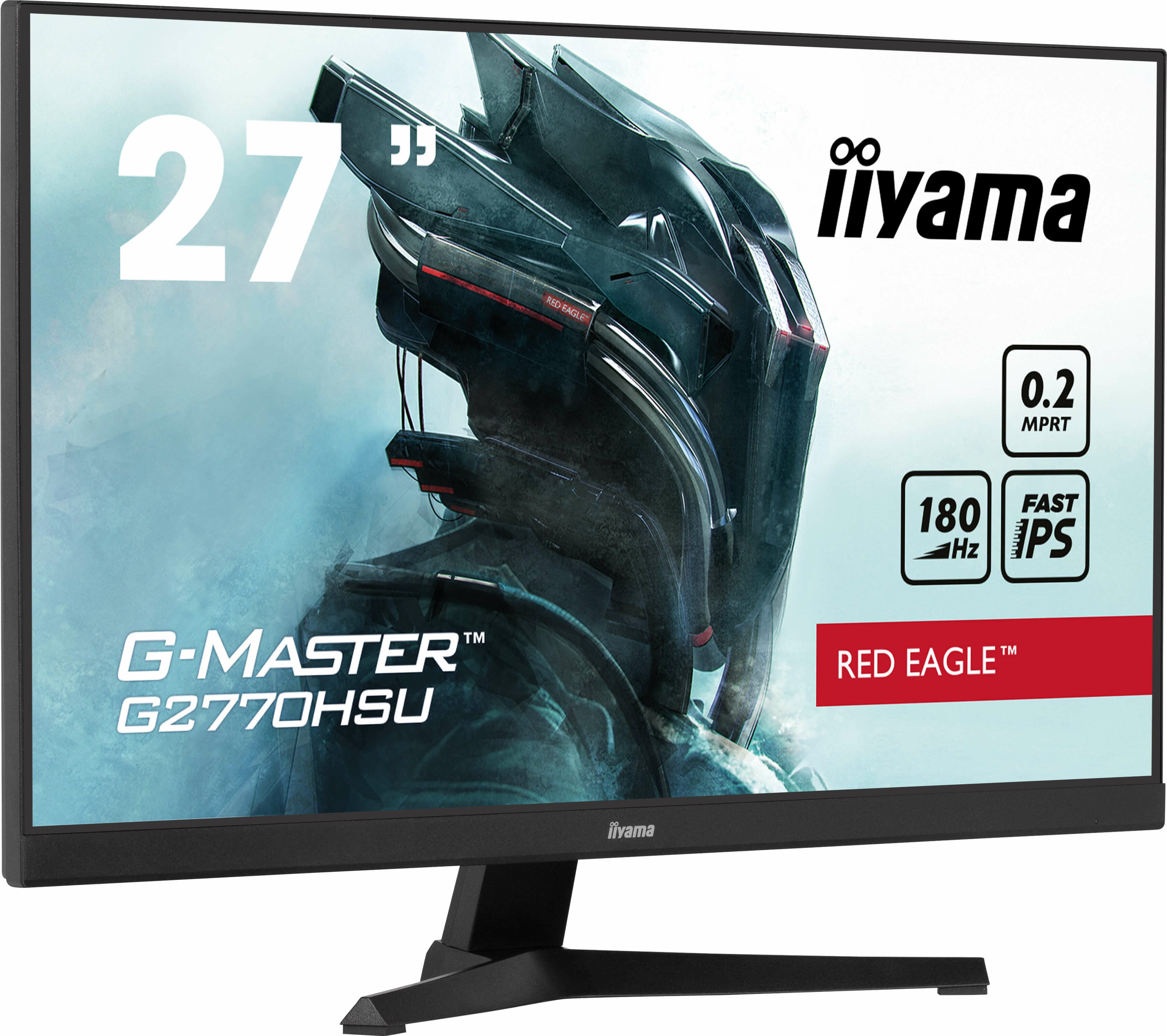 iiyama G-MASTER G2770HSU-B6 écran plat de PC 68,6 cm (27") 1920 x 1080 pixels Full HD LCD Noir