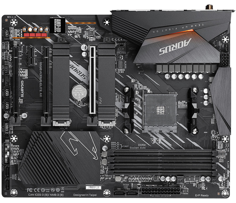 GIGABYTE B550 AORUS ELITE AX carte mère AMD B550 Emplacement AM4 ATX
