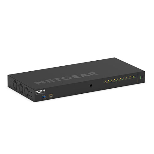 NETGEAR M4250-10G2F Géré L2/L3 Gigabit Ethernet (10/100/1000) Connexion Ethernet, supportant l'alimentation via ce port (PoE) 1U Noir