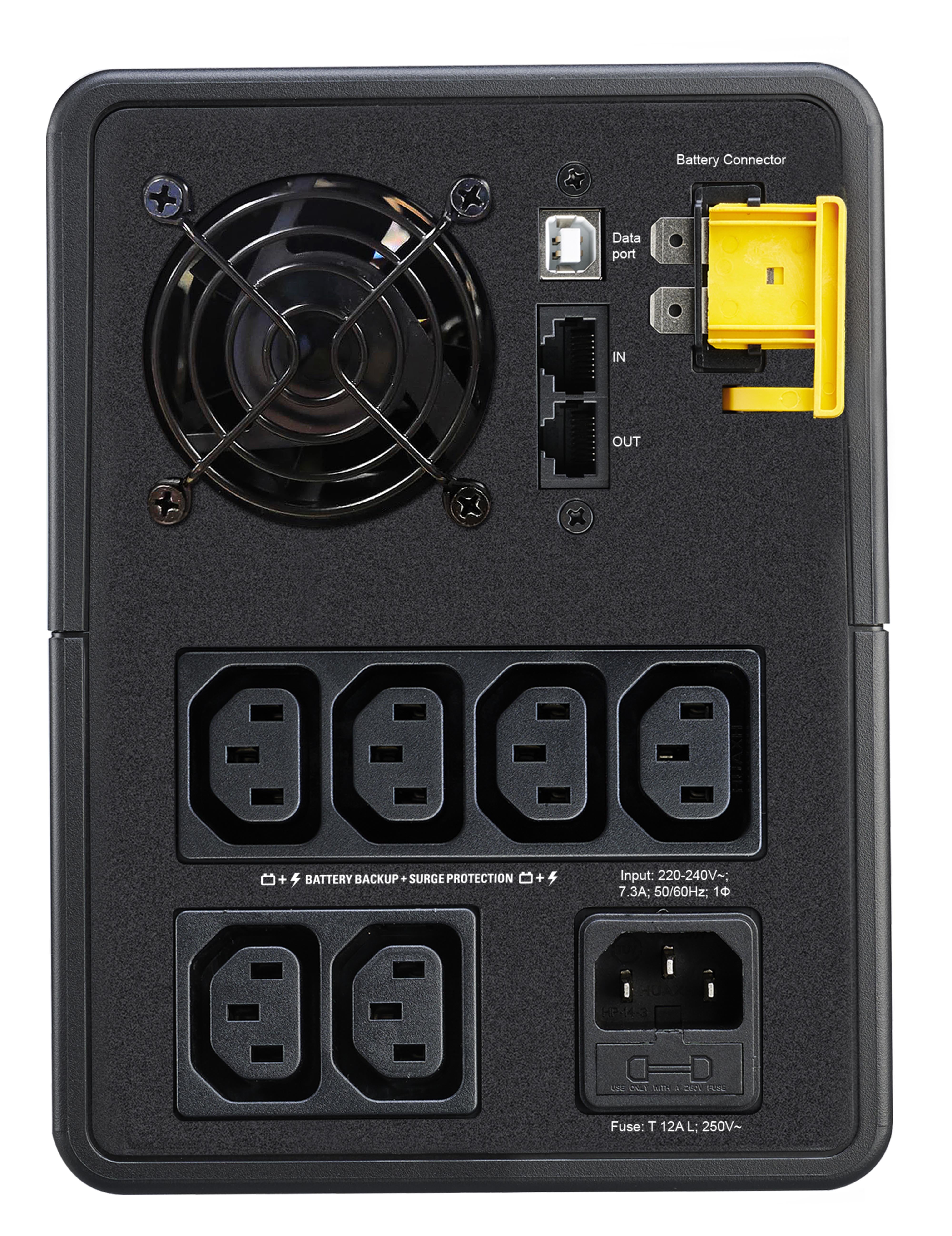 APC BackUPS BX - onduleur line-interactive - 1600VA, 230V - prises IEC