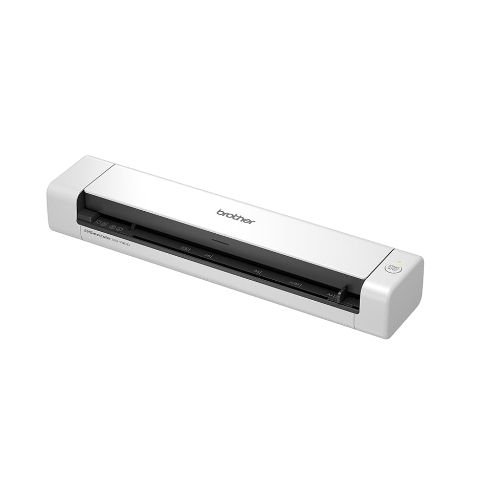 Brother DS-740D Alimentation feuille à feuille de scanner 600 x 600 DPI A4 Noir, Blanc