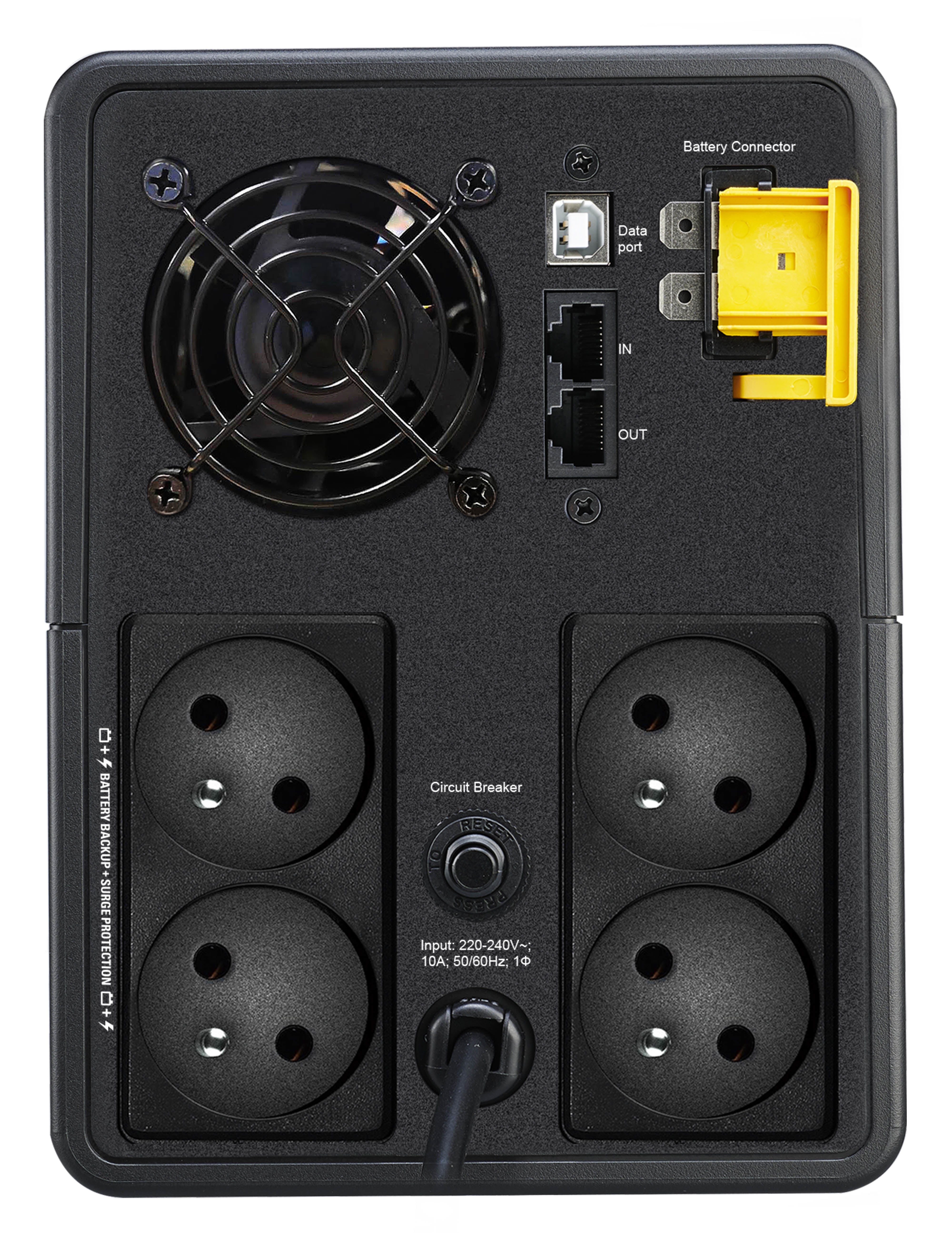 APC BackUPS BX - onduleur line-interactive - 2200VA, 230V - prises Françaises