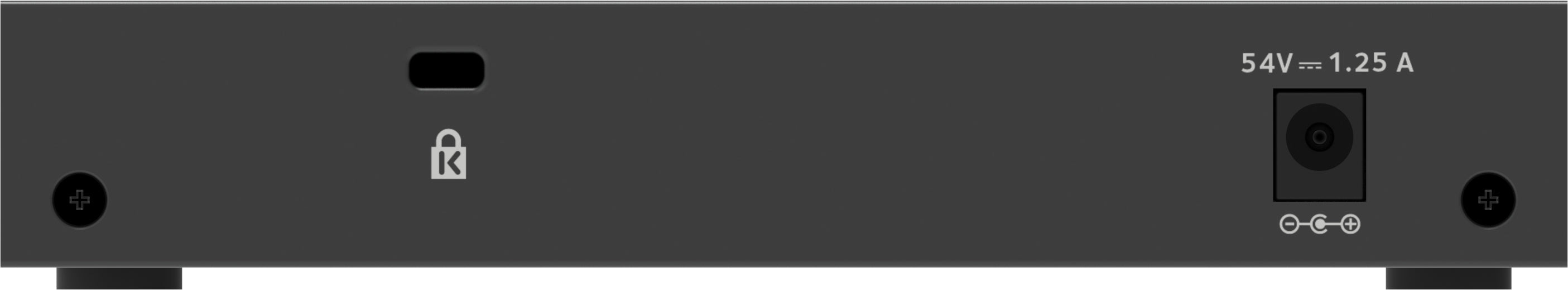 NETGEAR 5-Port Gigabit Ethernet PoE+ Plus Switch (GS305EP) Géré L2/L3 Gigabit Ethernet (10/100/1000) Connexion Ethernet, supportant l'alimentation via ce port (PoE) Noir