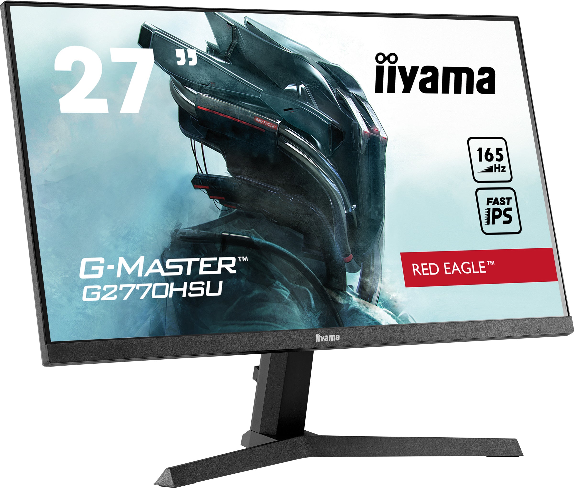iiyama G-MASTER Red Eagle LED display 68,6 cm (27") 1920 x 1080 pixels Full HD Noir