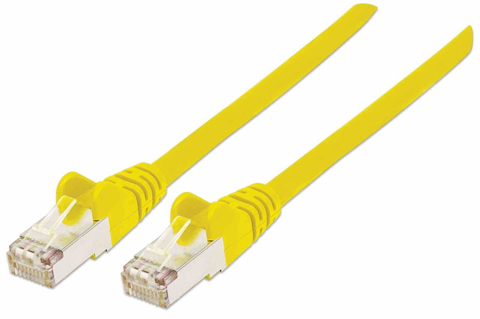 Intellinet 740746 câble de réseau Jaune 10 m Cat7 S/FTP (S-STP)