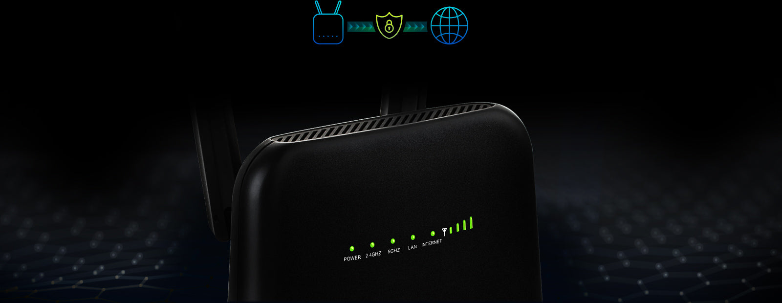 D-Link DWR‑960 Routeur LTE Cat7 Wi-Fi AC1200