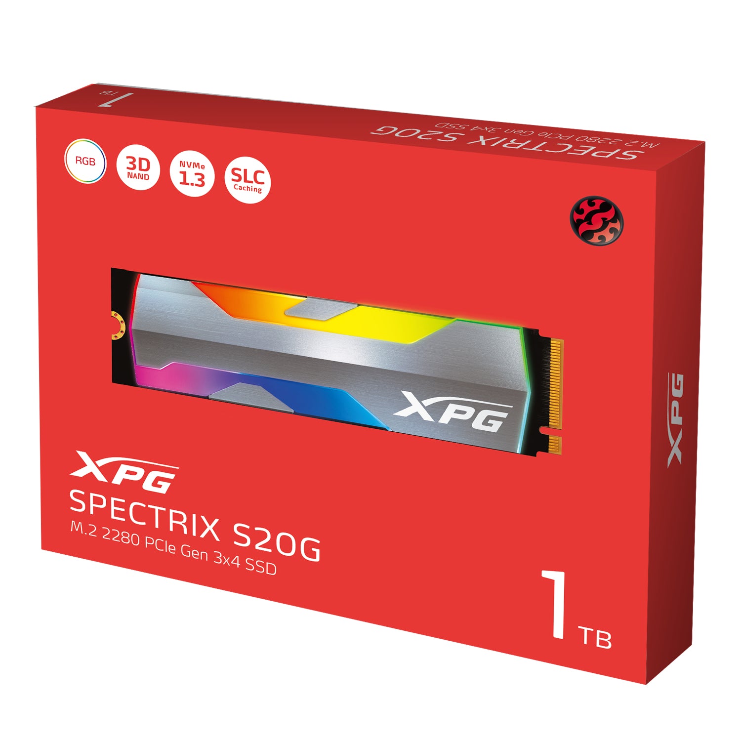 XPG SPECTRIX S20G 1 To M.2 PCI Express 3.0 NVMe 3D NAND