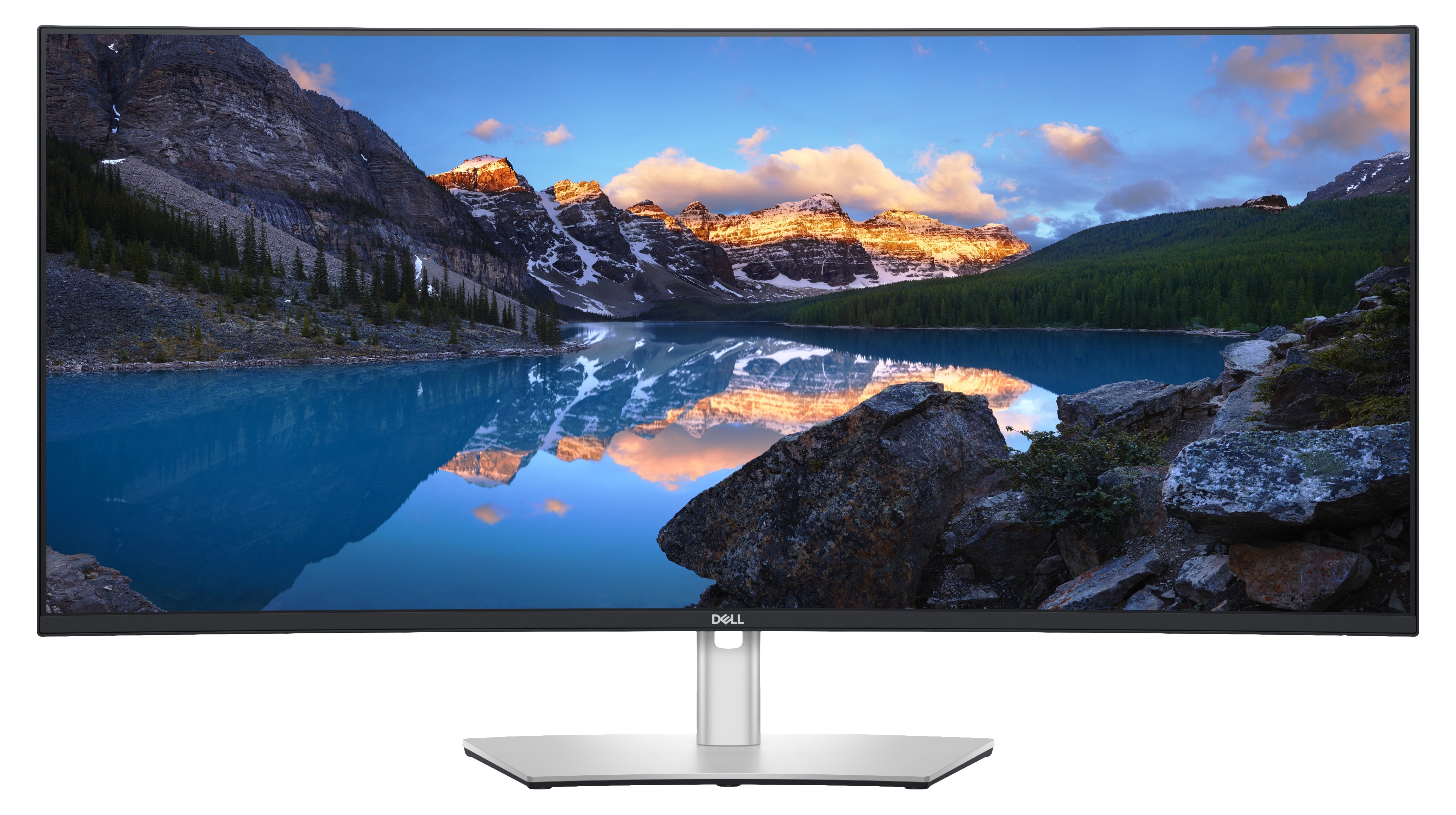 DELL UltraSharp U4021QW LED display 100,8 cm (39.7") 5120 x 2160 pixels 4K DCI LCD Argent
