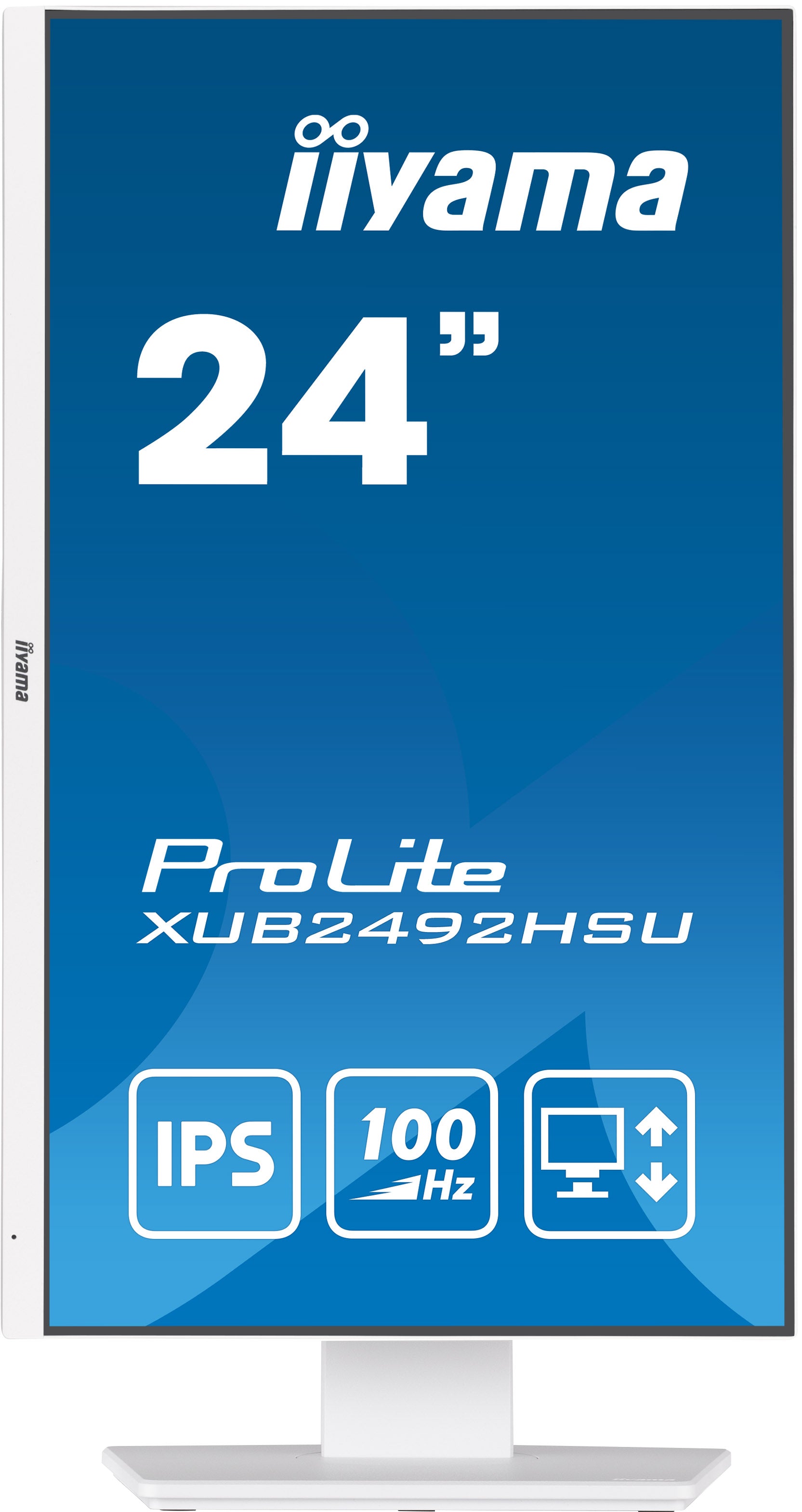 iiyama XUB2492HSU-W6 écran plat de PC 60,5 cm (23.8") 1920 x 1080 pixels Full HD LED Blanc