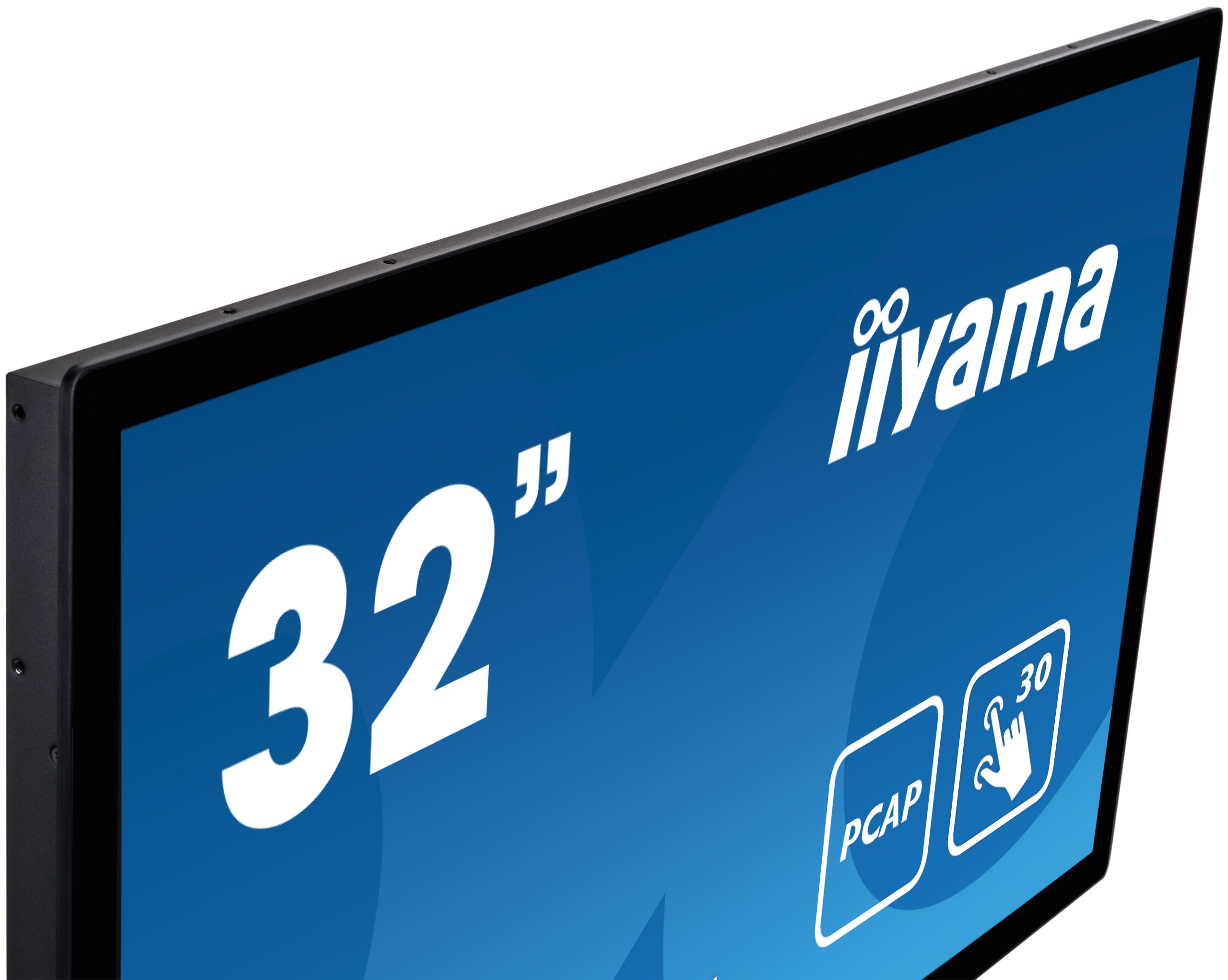 iiyama ProLite TF3215MC-B2 écran plat de PC 80 cm (31.5") 1920 x 1080 pixels Full HD LED Écran tactile Kiosque Noir