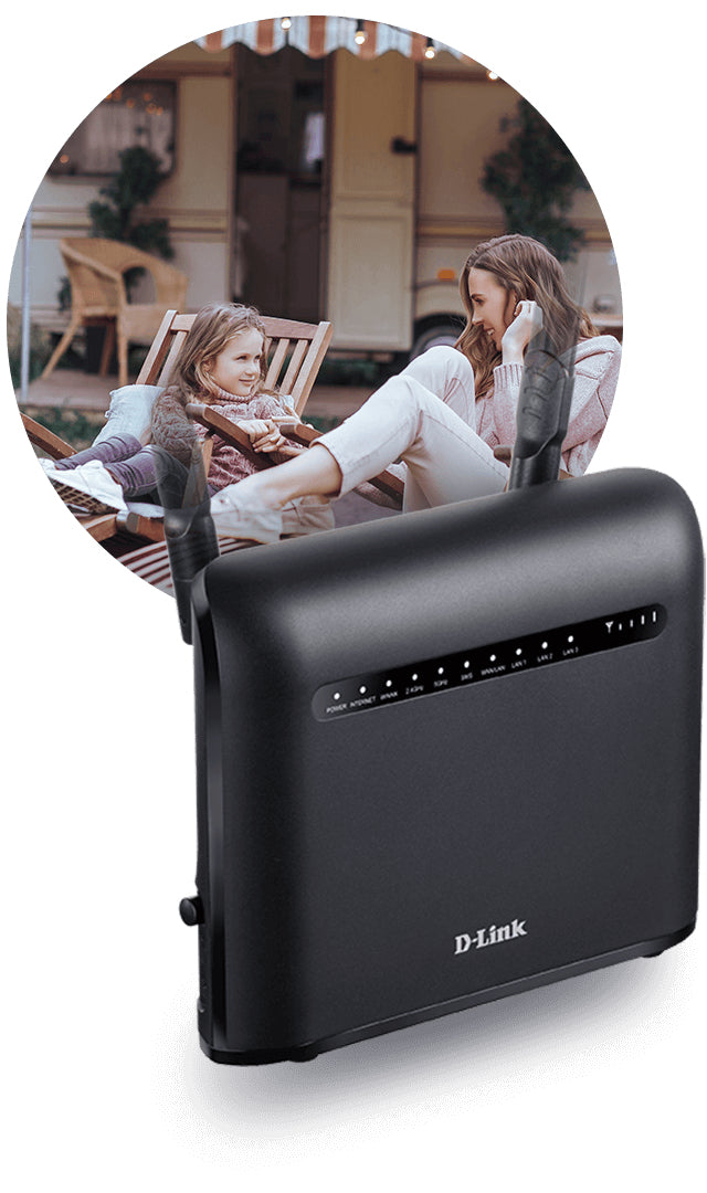 D-Link Routeur Wireless AC1200 4G LTE Cat4
