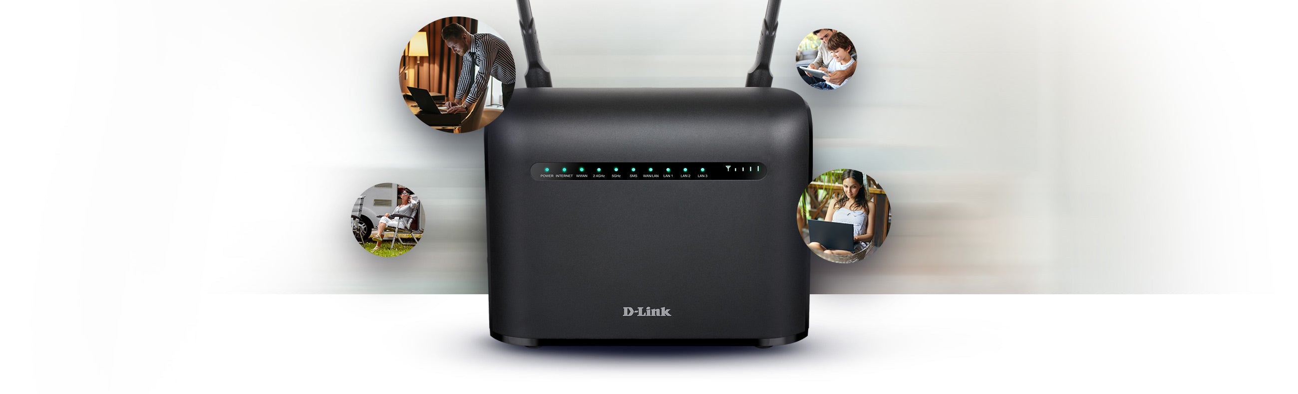 D-Link Routeur Wireless AC1200 4G LTE Cat4