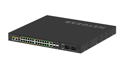 NETGEAR GSM4230UP Géré L2/L3 Gigabit Ethernet (10/100/1000) Connexion Ethernet, supportant l'alimentation via ce port (PoE) 1U Noir