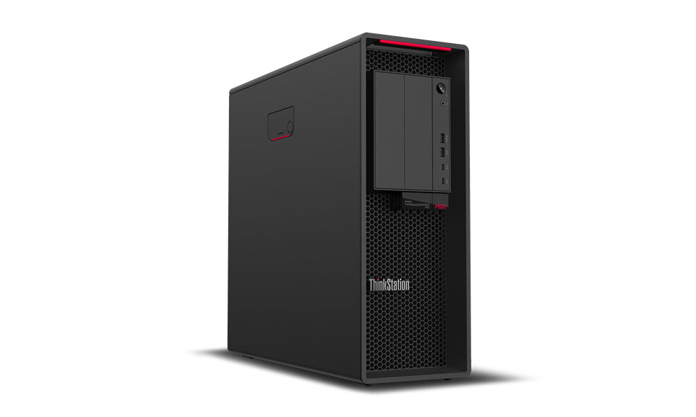 Lenovo ThinkStation P620 AMD Ryzen Threadripper PRO 5945WX 64 Go DDR4-SDRAM 1 To SSD Windows 11 Pro Tower Station de travail Noir