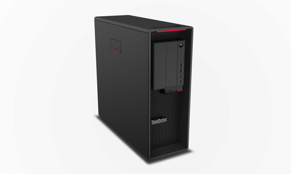Lenovo ThinkStation P620 AMD Ryzen Threadripper PRO 5945WX 64 Go DDR4-SDRAM 1 To SSD Windows 11 Pro Tower Station de travail Noir