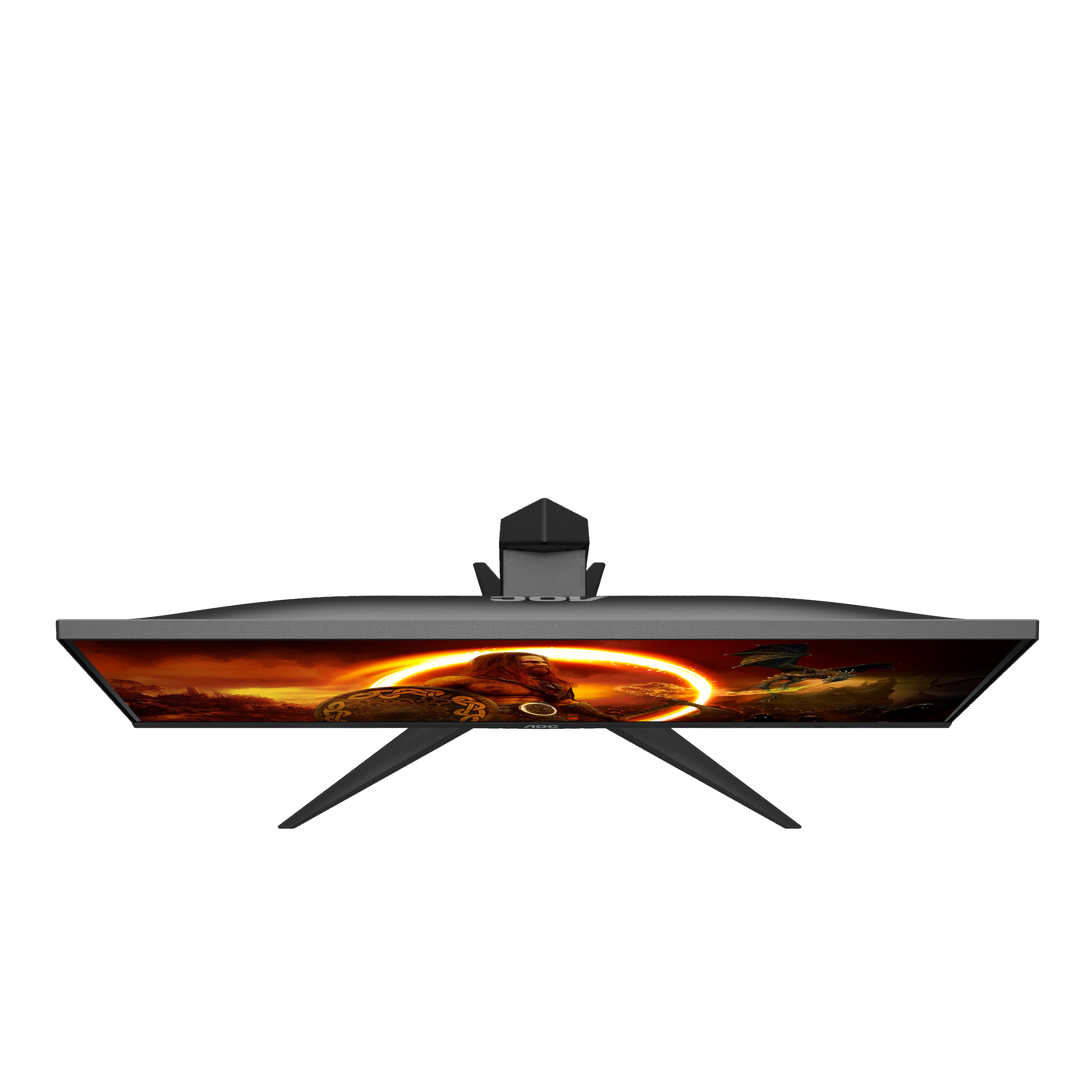AOC G2 U28G2XU2/BK LED display 71,1 cm (28") 3840 x 2160 pixels 4K Ultra HD Noir, Rouge