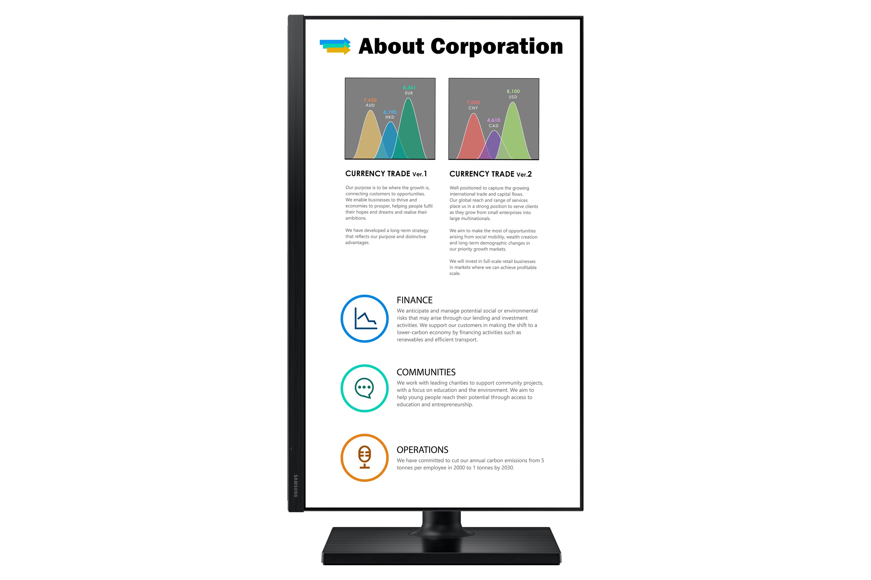 Samsung T45F écran plat de PC 61 cm (24") 1920 x 1080 pixels Full HD LED Noir