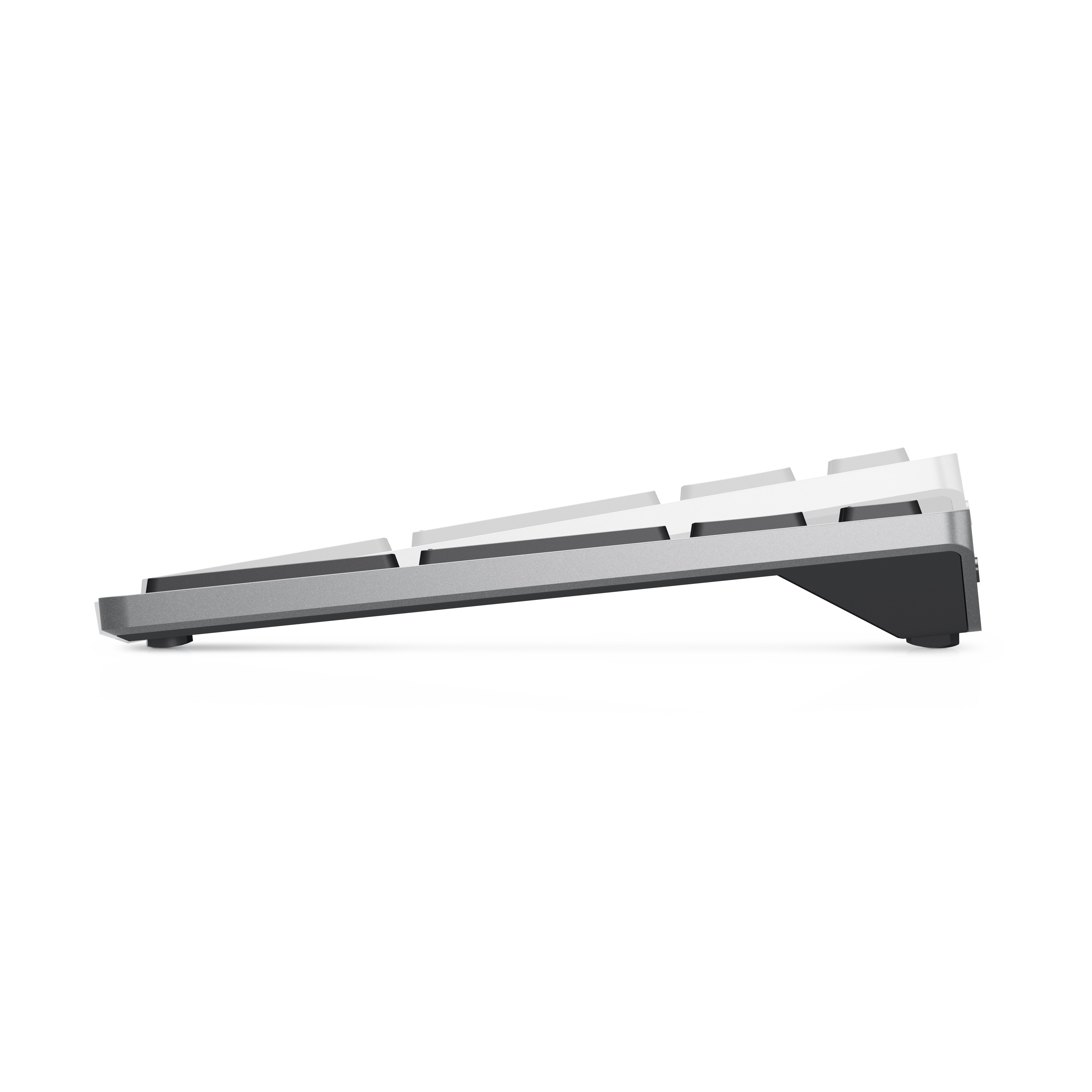 DELL KM7321W clavier Souris incluse Bureau RF sans fil + Bluetooth QWERTY US International Gris, Titane