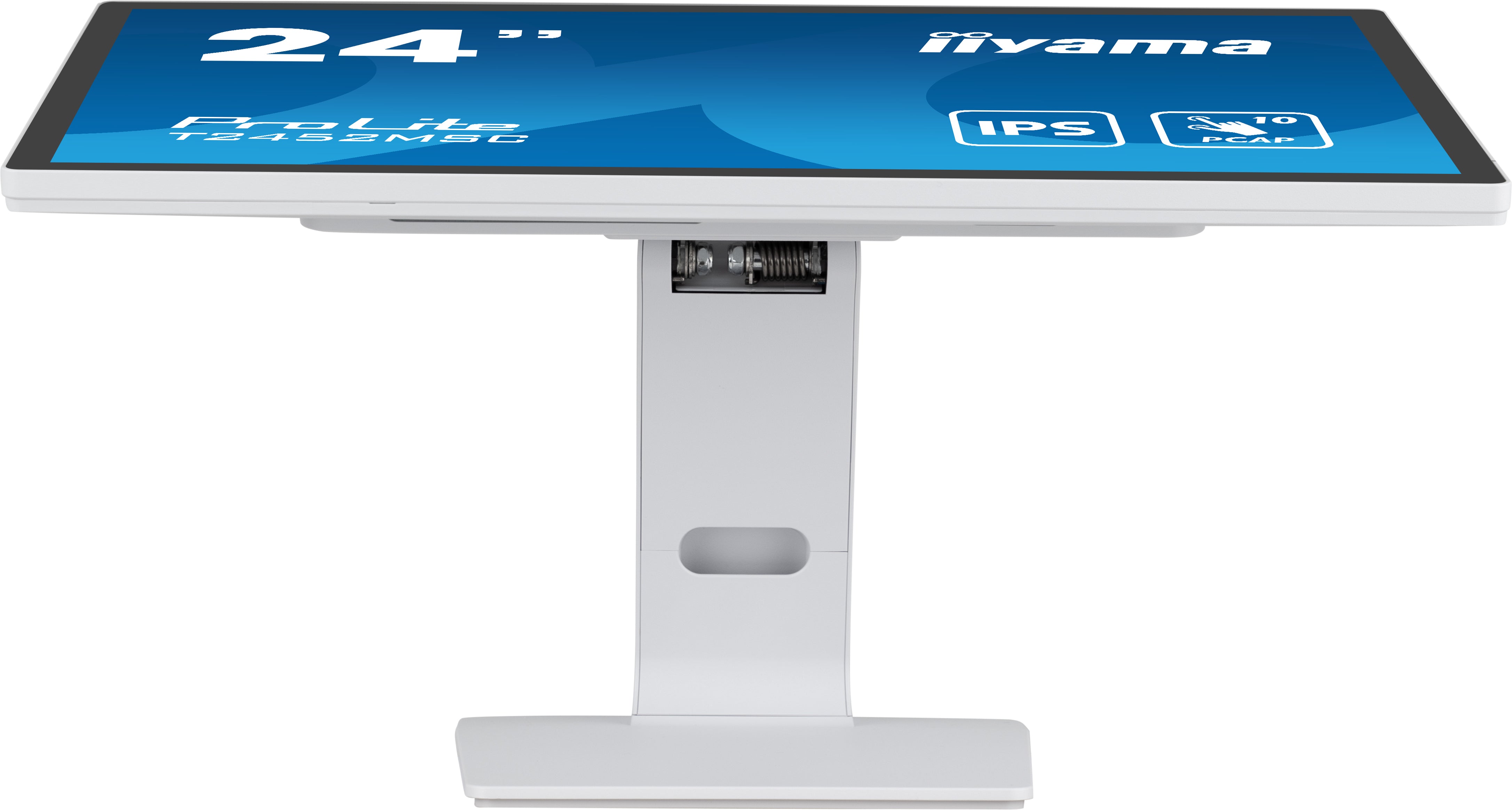 iiyama ProLite T2452MSC-W1 écran plat de PC 60,5 cm (23.8") 1920 x 1080 pixels Full HD LCD Écran tactile Multi-utilisateur Blanc